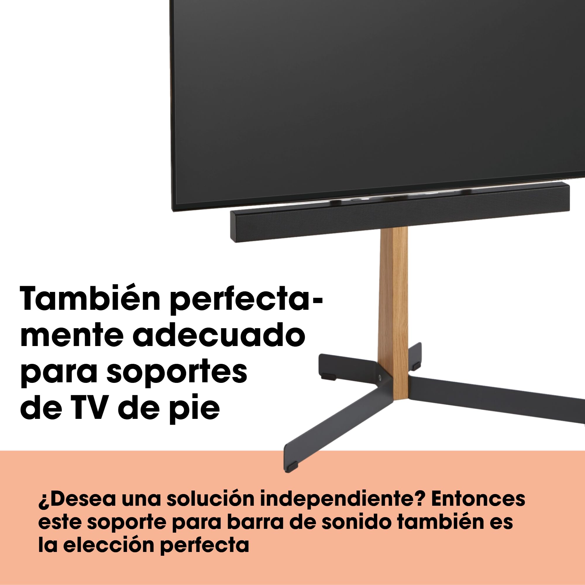 Vogel's Soporte Premium para Barra de Sonido - Montaje en Soportes para TV