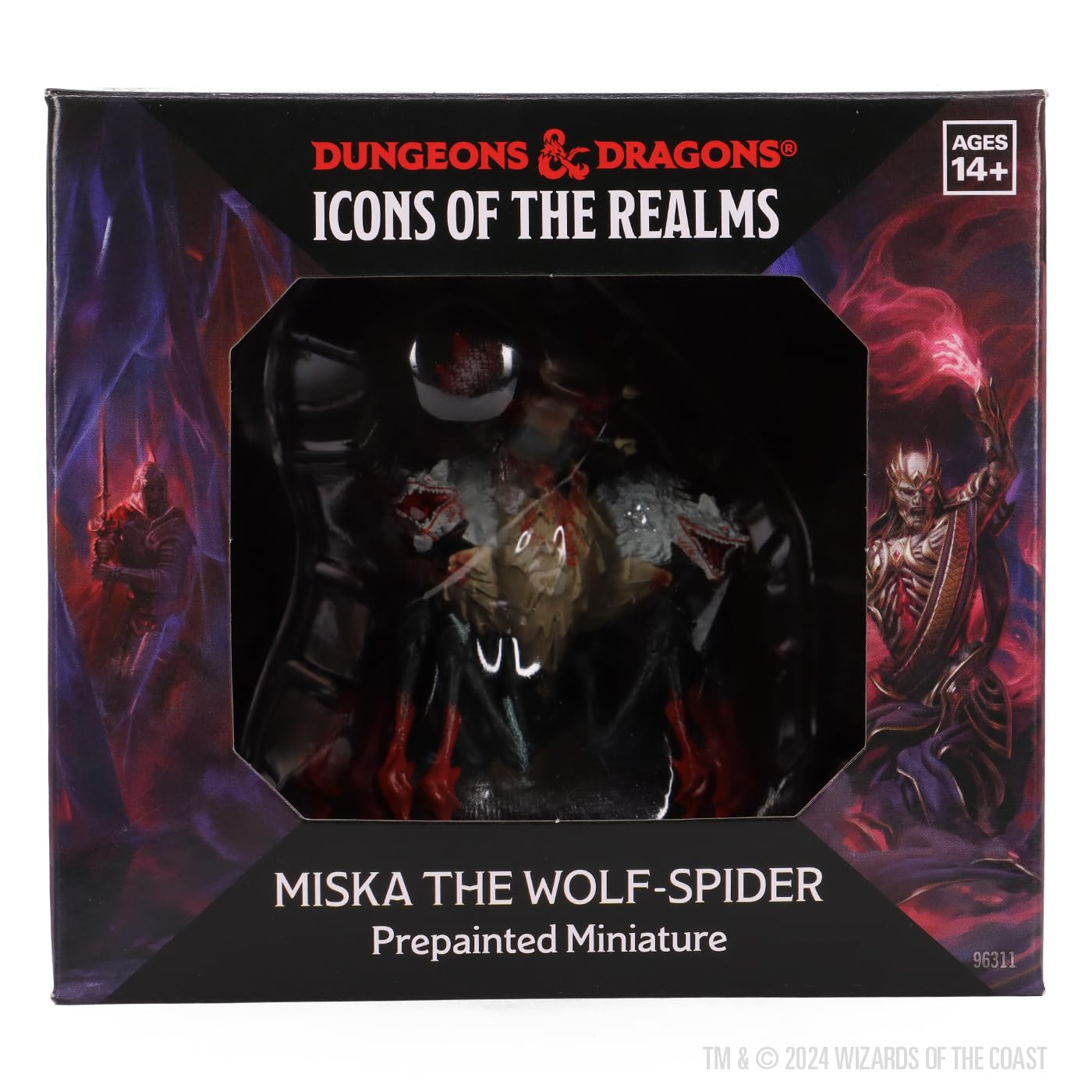 D&D Icons of the Realms Miska wilk-pająk miniatures prépeintes