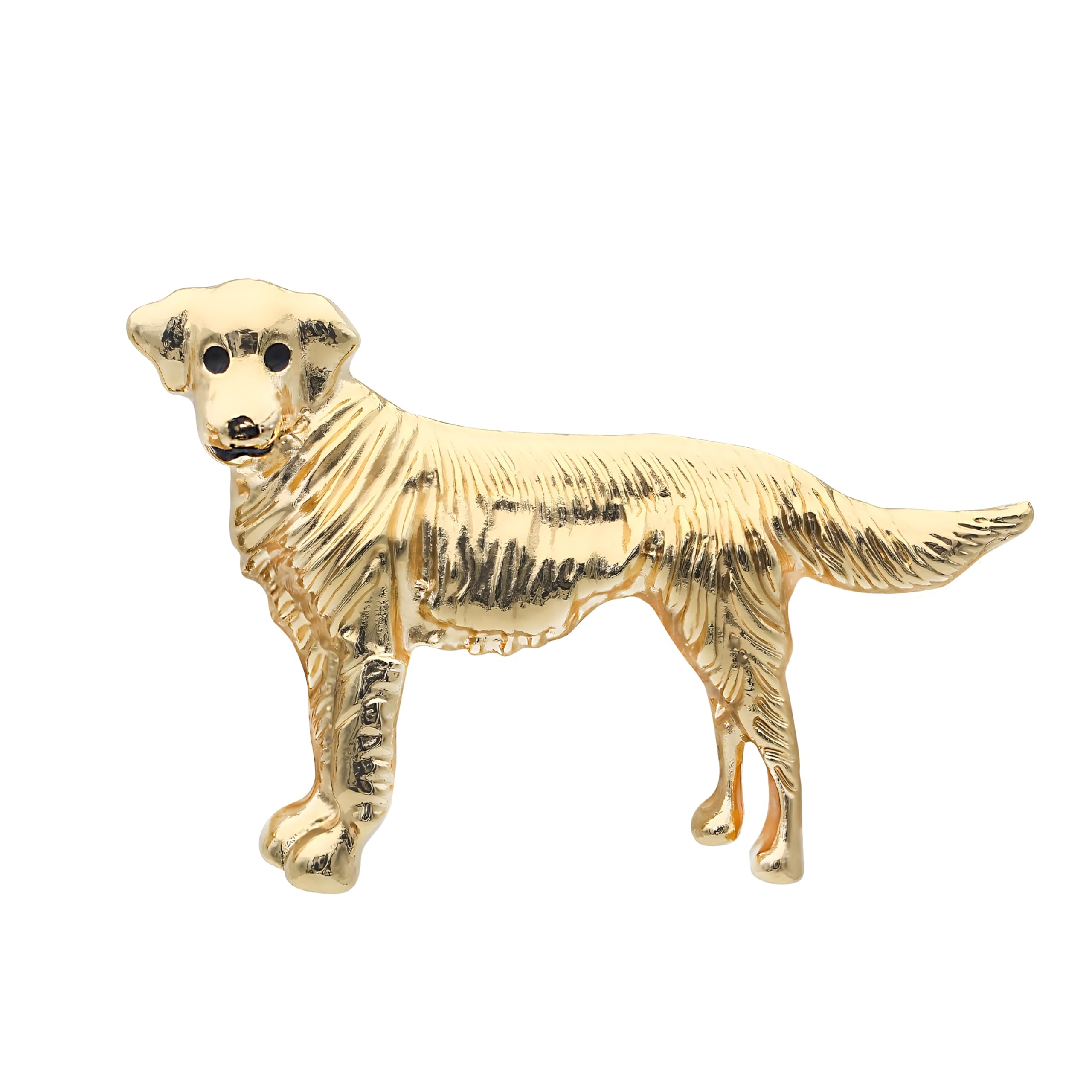 Broche de perro Golden Retriever para ropa y mochilas 8