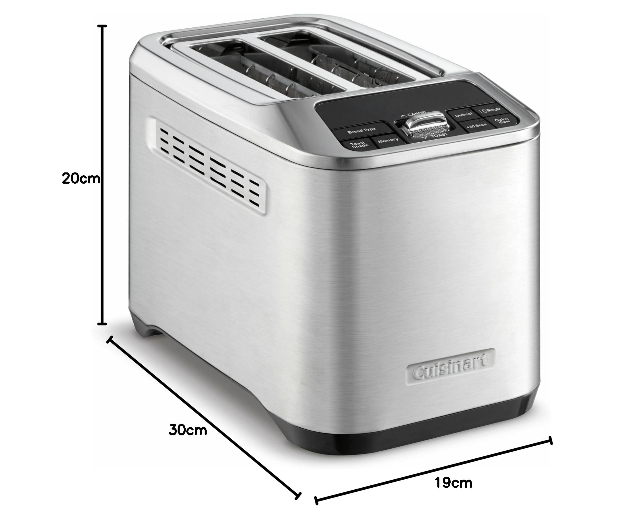 Cuisinart Motorized Toaster - Stainless Steel -5 Cuisinart Motorized Toaster - Stainless Steel -5