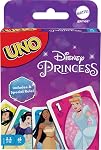 Mattel Games UNO Disney Princesses Matching Card Game, 112 Cards with Unique Wild Card & Instructions for Players 7 Years & Older, Toy for Kid, Family & Adult Game Night