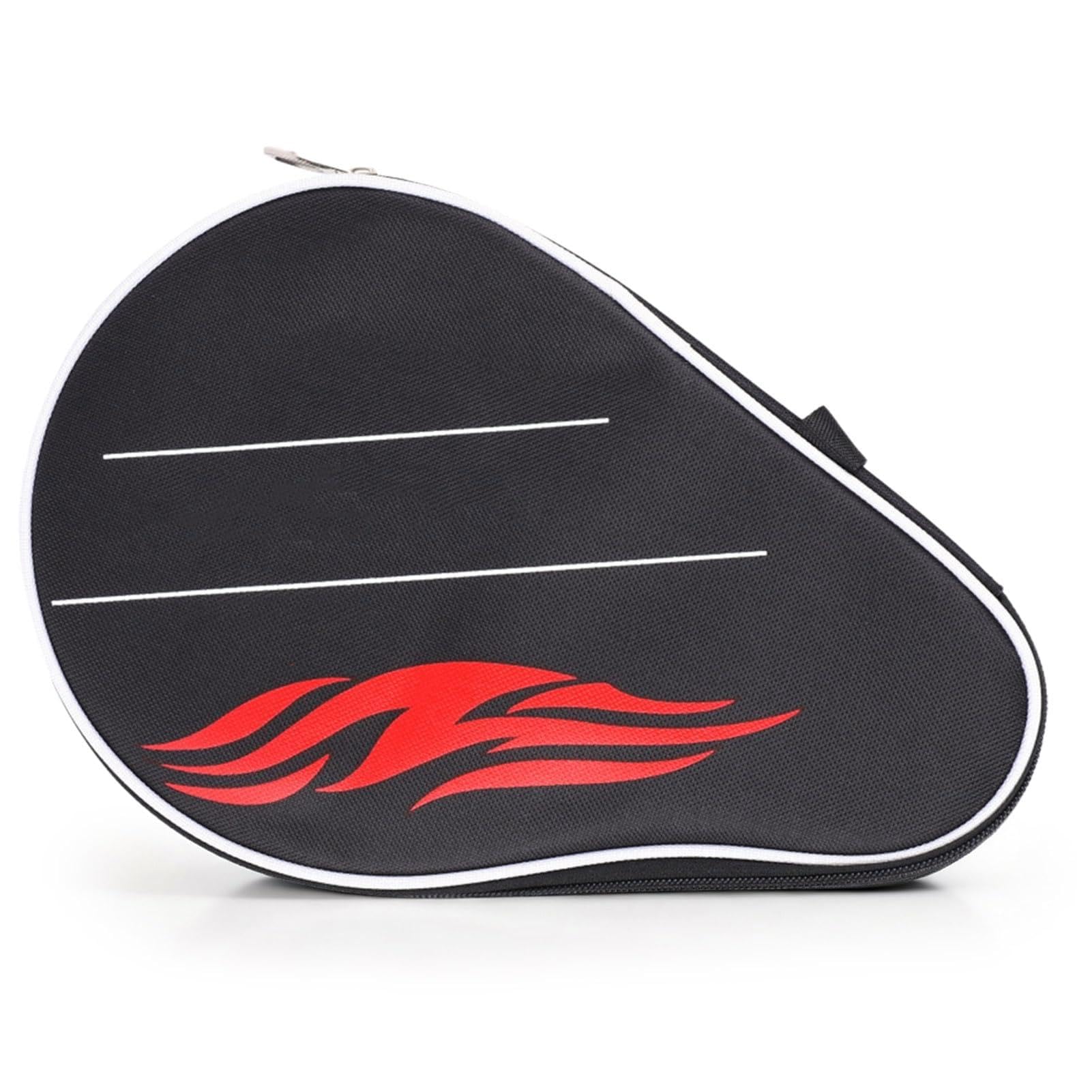 HERCHR Ping Pong Paddle Bag,Table Tennis Racket Case Oxford Table Tennis Paddle Cover Ping Pong Paddle Carry Bag Ping Pong Paddle Bat Bag with Balls Pouch for Storage Balls