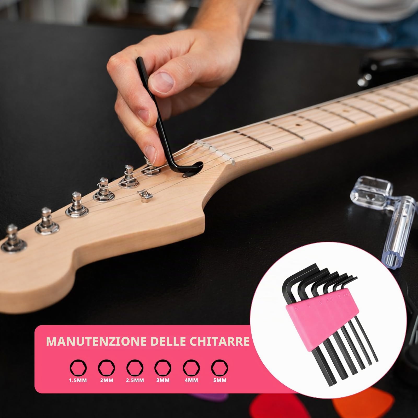 Cassetta Attrezzi Completa Rosa, Valigetta Attrezzi Completa | Valigia Porta Attrezzio, Cassette Porta Attrezzio, Regali Rosa per Donne Uomini, con martello, pinze, cacciaviti, punte, ecc