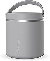 Vista 27 de Hydrapeak x Atlanta Hawks - Tarro de comida de acero inoxidable aislado al vacío de 25 onzas con licencia oficial de la NBA, con asa, boca ancha a