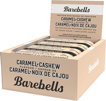 Barebells Protein Bar Caramel Cashew 12 x 55g