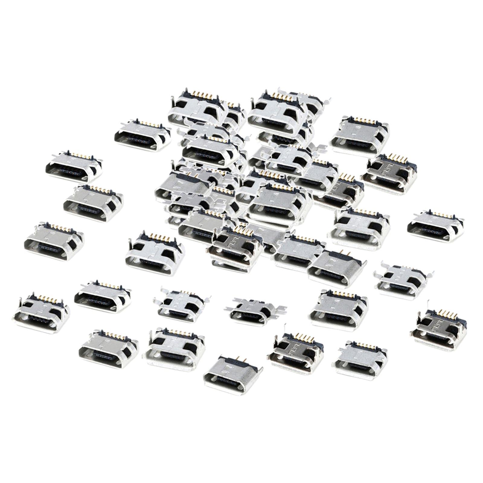 CALANDIS® Micro USB 5Pin Female Socket Connector Port 12 Models Each 5pcs (B0B6NZWM8V) Amazon Price History, Amazon Price Tracker