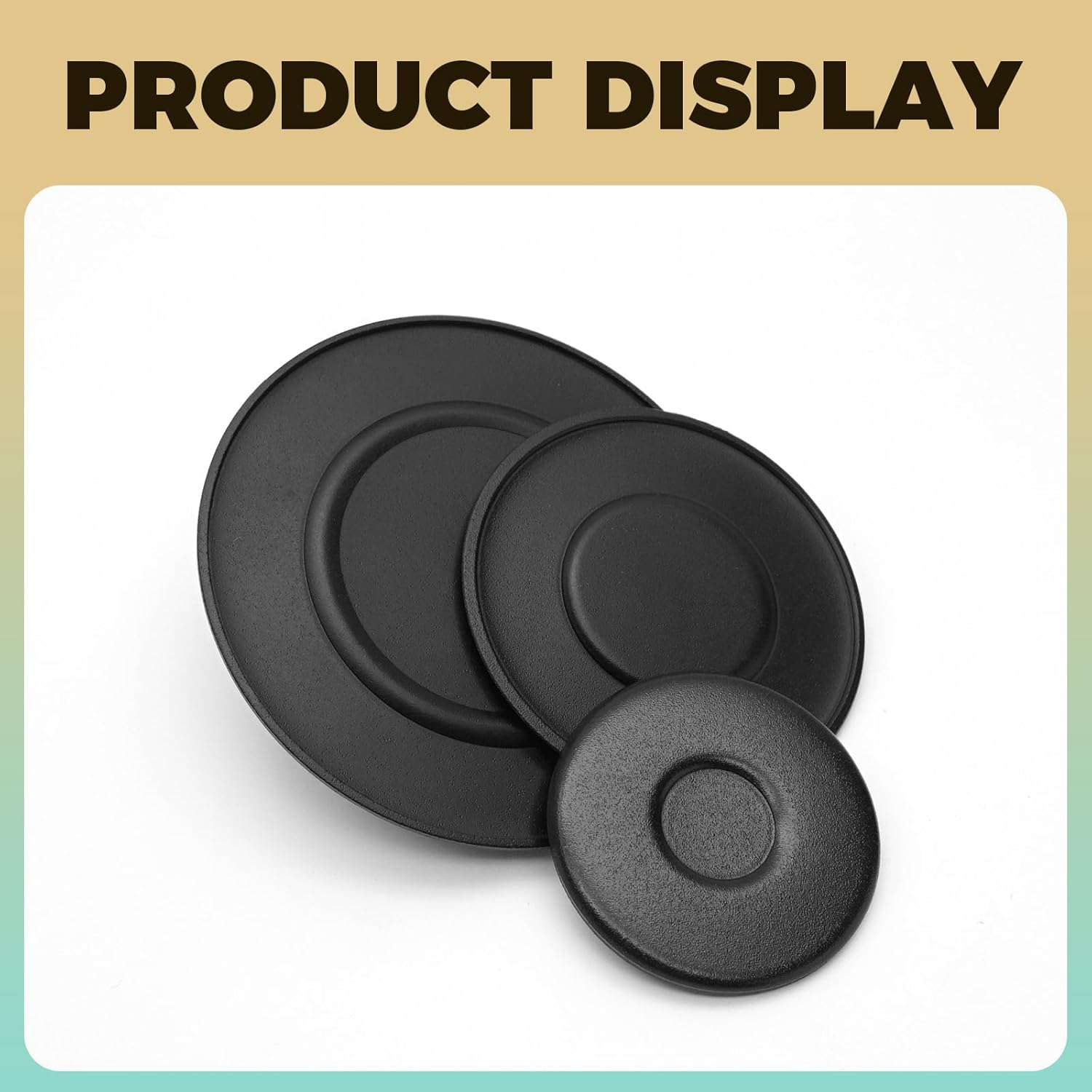 Gas Stove Burner Caps W10832694 for Whirlpool Stove, Cooktop Surface Burner Cap Set of 5, Replacement W10597133 AP5988633 PS11727796 4363154