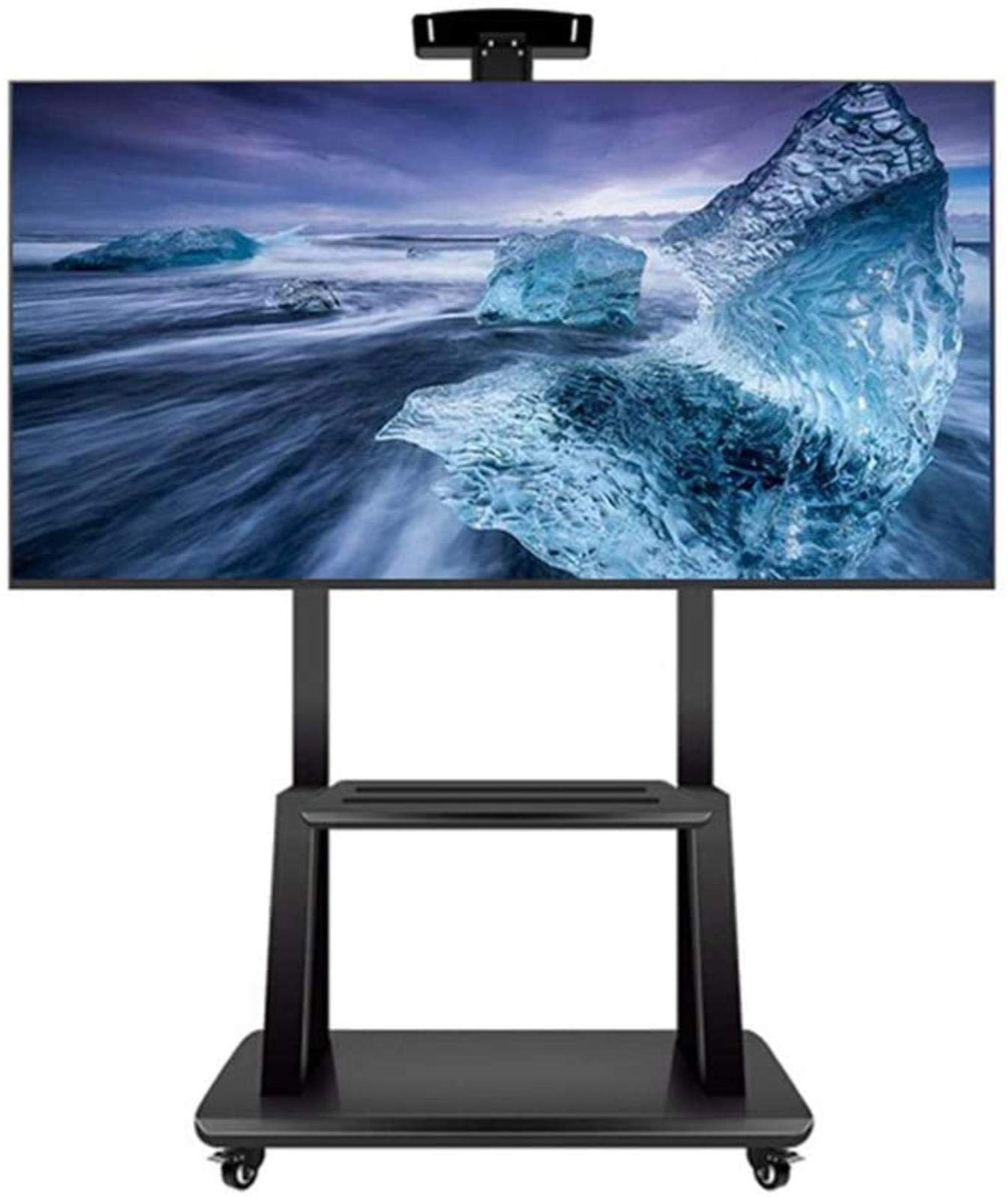 Buy Tv Stand Heavy Duty Universal Rolling TV Stand Mobile TV Cart with