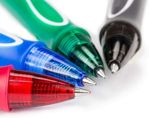 Miniatura 5 de Bic RGLCGP21-BLK Gel-ocity - Bolígrafo de gel retráctil de secado rápido, 44; negro, paquete de 2