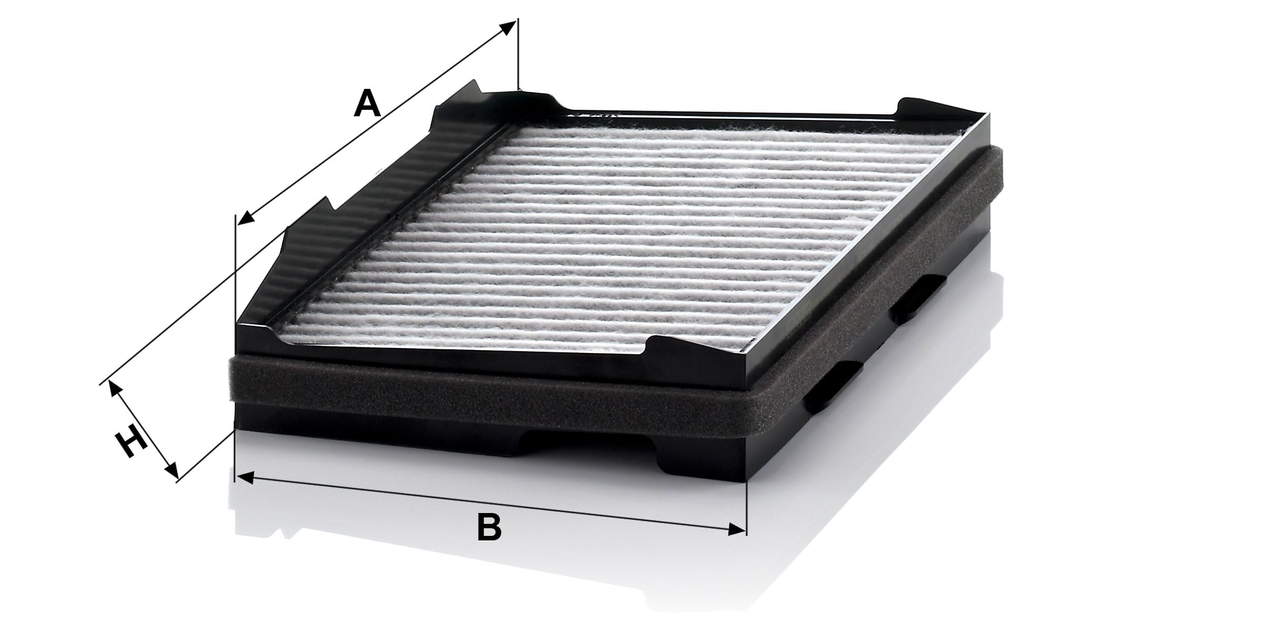 MANN-FILTER CUK 3220 Filtre à air de cabine - VÉHICULE DE TOURISME + UTILITAIRES
