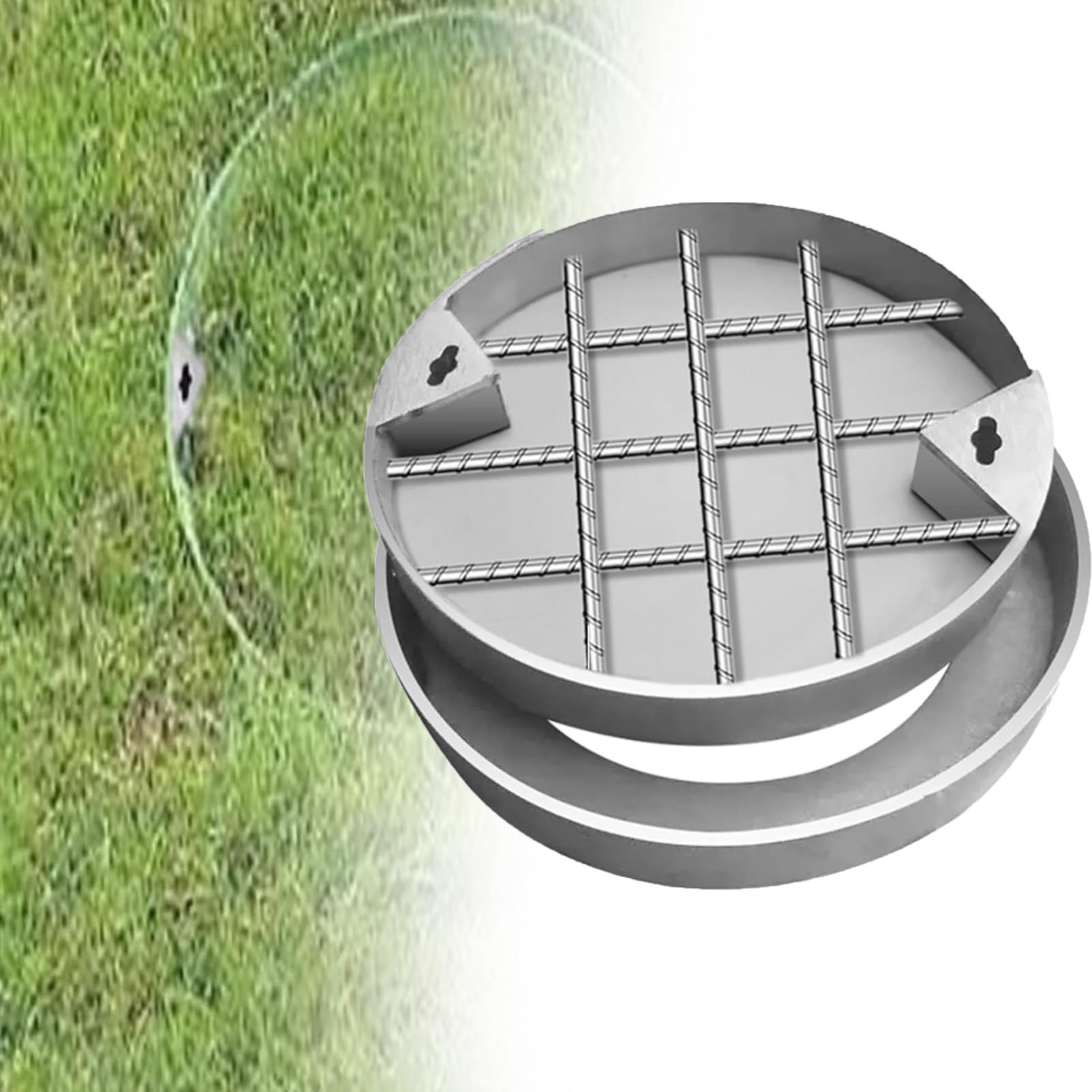 Couvercle rond encastrable inox : la haute résistance résidentielle