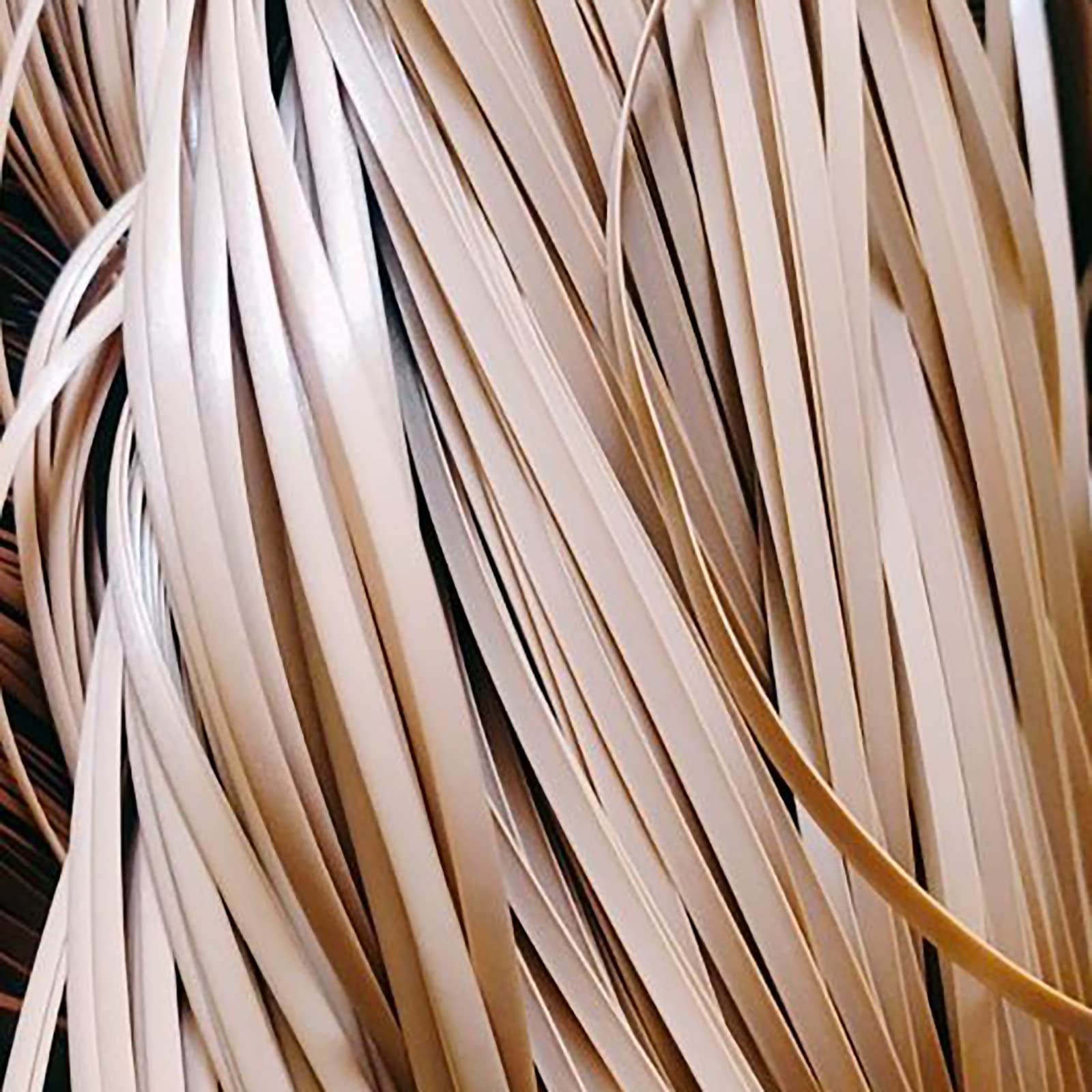 Oudini C Syntheti Rattan Repair Material, 500G Wicker Repair Kit,Plasti Rattan Wicker Repair Kit Pationiture Repair/C/5Mm