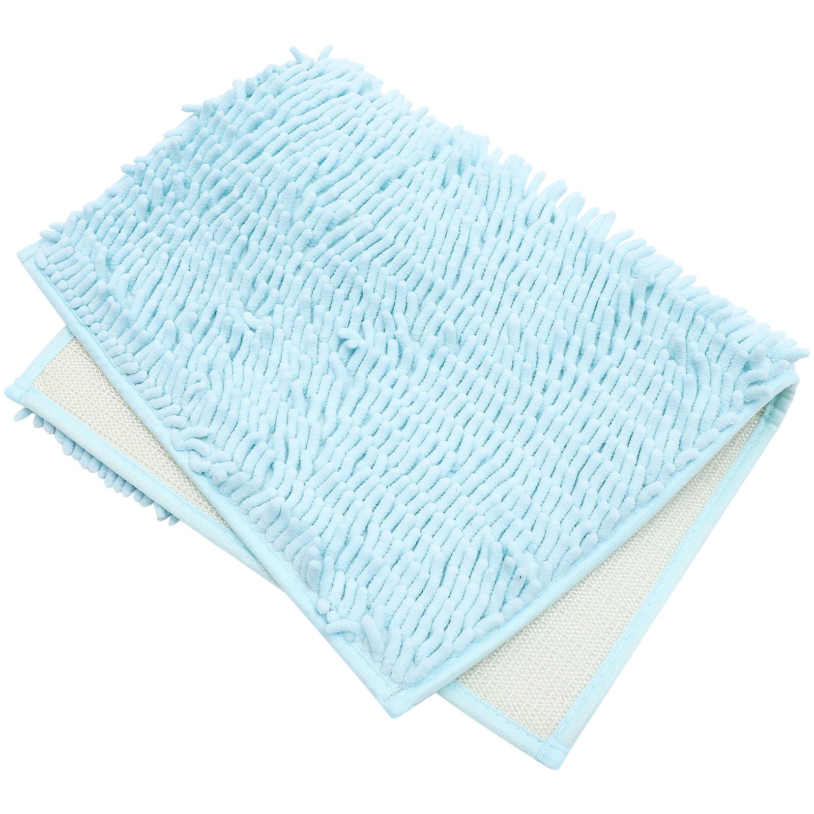 Alfombra para baños y hogar ligera cómoda y súper absorbente de poliéster