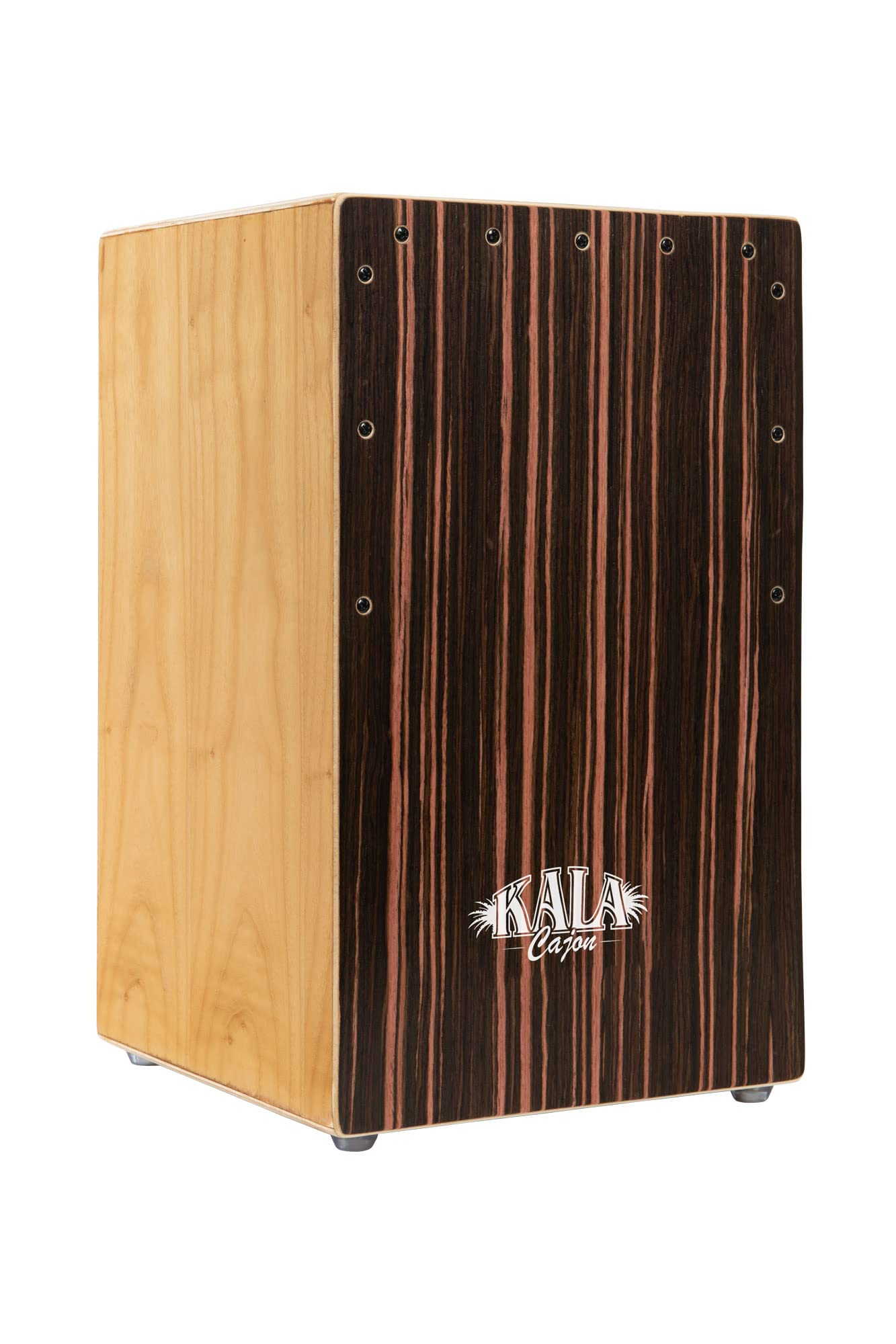 Kala Striped Ebony Cajon