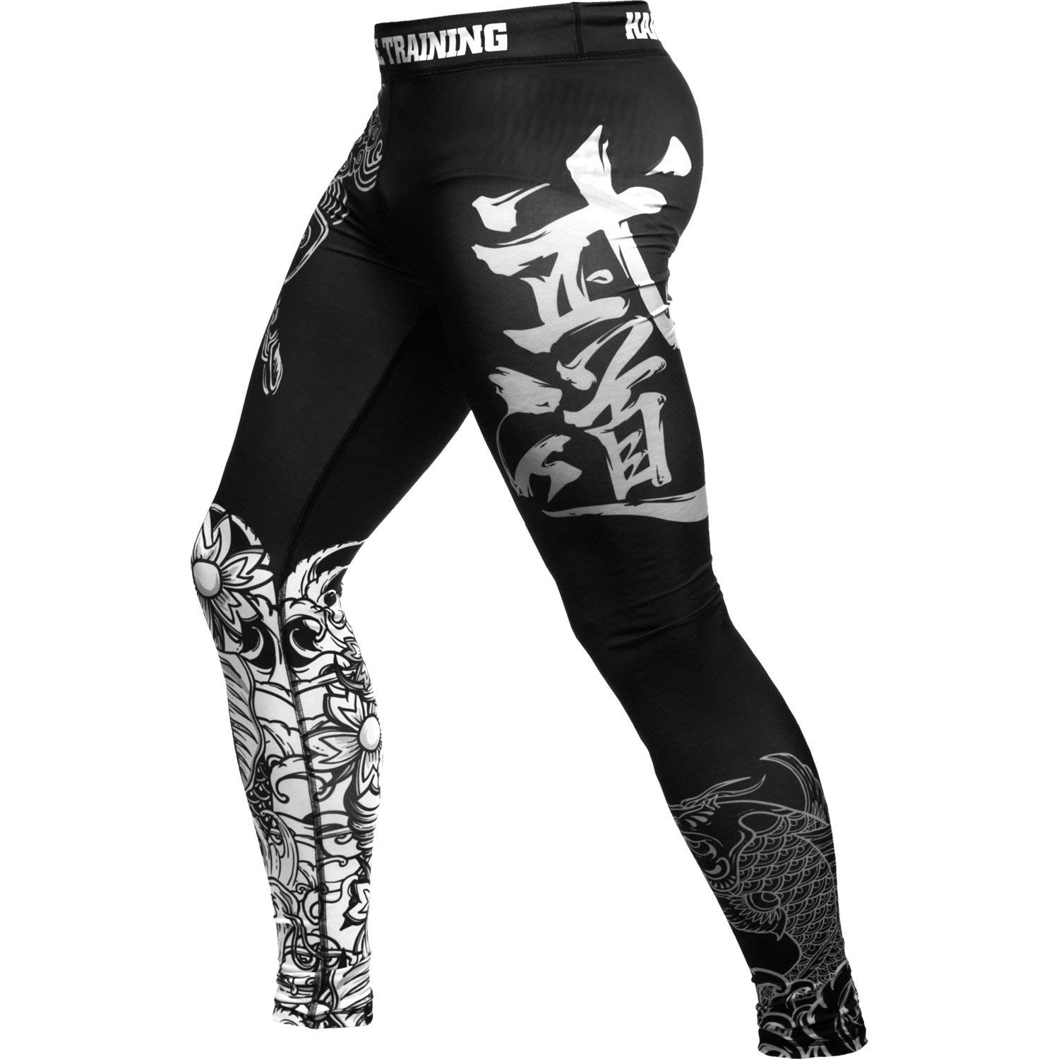 Hardcore Training Compression Pants Men Pantaloni a Compressione Uomo Leggings Yoga Fitness Palestra MMA BJJ Boxe Grappling No Gi | Pantaloni Sportivi, Fitness, BJJ, Kick Boxing, Lunghi, Allenamento, Pugilato, Combattimento, Estivi