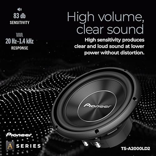 Miniatura 5 de Pioneer SUBWOOFER OHM Slim 700W 2 de 8"