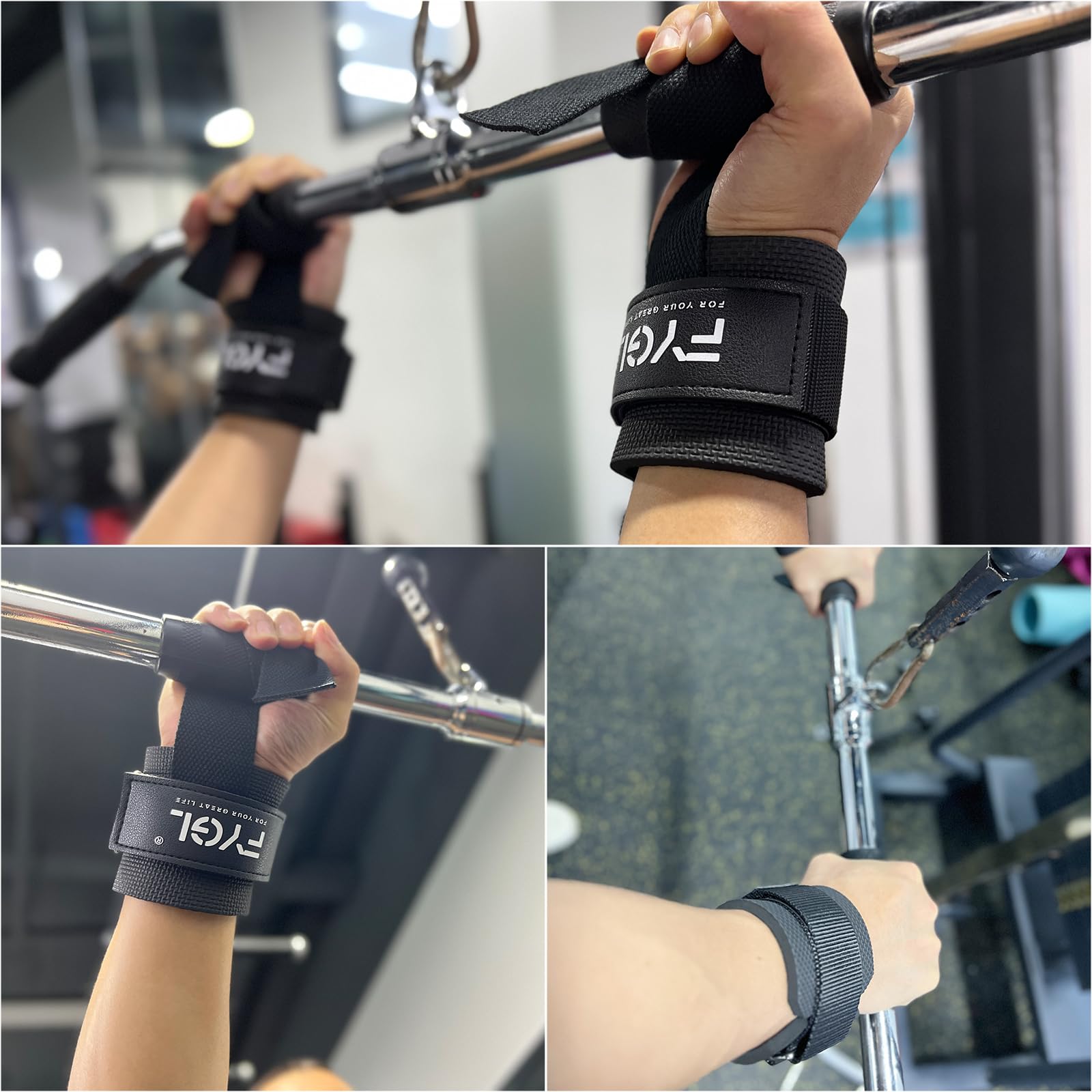 Amazon.co.jp: FYGL リストストラップ ネオプレン パッド入りリスト