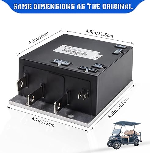 Miniatura 4 de 73326g02 73326g07 36V 350A TXT controlador de carrito de golf ITS sustituye EZGO año 2000 - 2009 PDS Shunt Controller para EZGO 2,586.50 oz-02