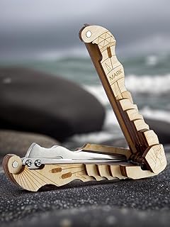 Shamanicshop Jew's Harp Lighthouse mouth musical instrument Beautiful sound Excellent quality Original gift plus cover (jaws harp, harp, dan moi)