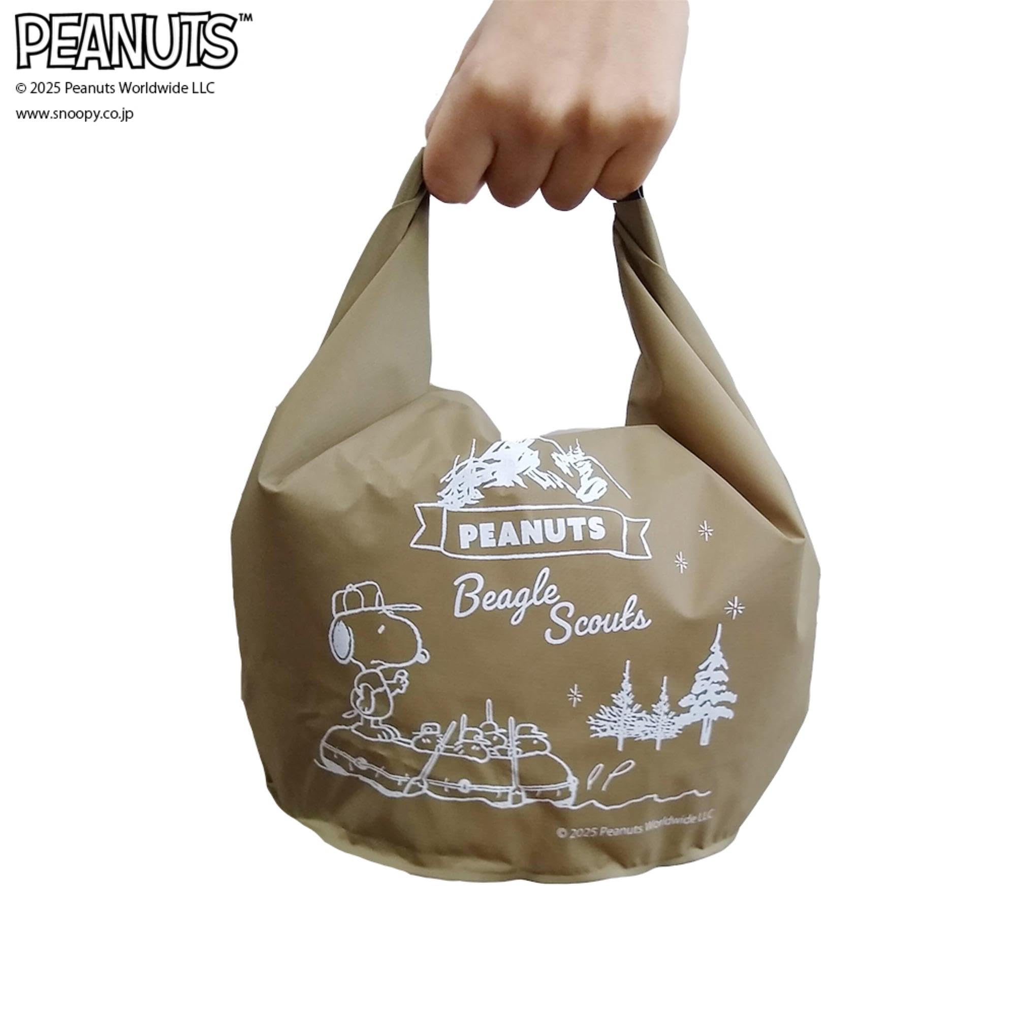 Amazon.co.jp: SNOOPY 防水バッグ ドライバッグ ドラム型 ミニ 5L 筒型