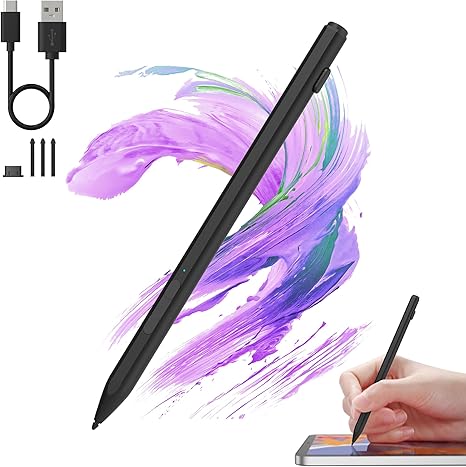 Microsoft Surface Pen - Surface Pro 11/10/9/8/7/6/5/4/3/X/Surface 3 ... image.
