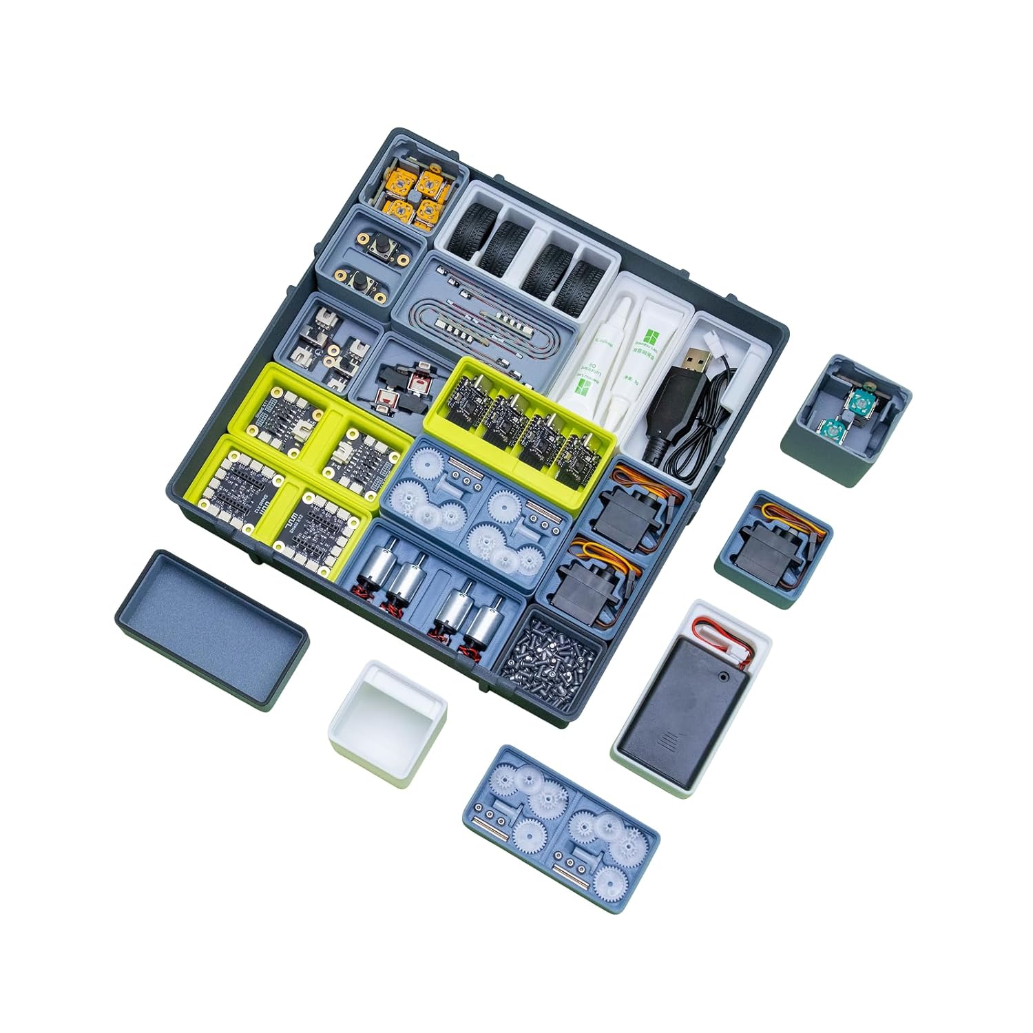 Original CyberBrick Hardware Kit Ultimate Kit for Bambu 3D Printer(ZK003))