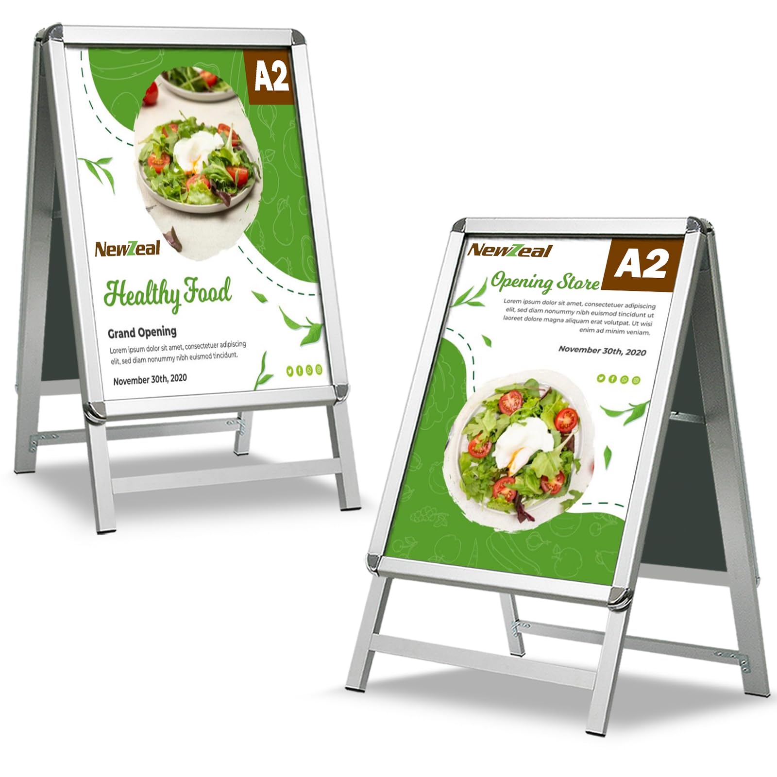 Espositore Da Negozio Autoportante Con Supporto Per Tablet E Poster - Foto 7