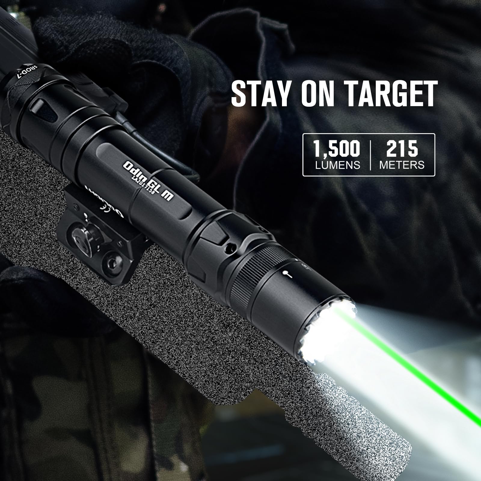 Amazon.com: OLIGHT Odin GL M 1500 Lumens MLOK Mount Rechargeable