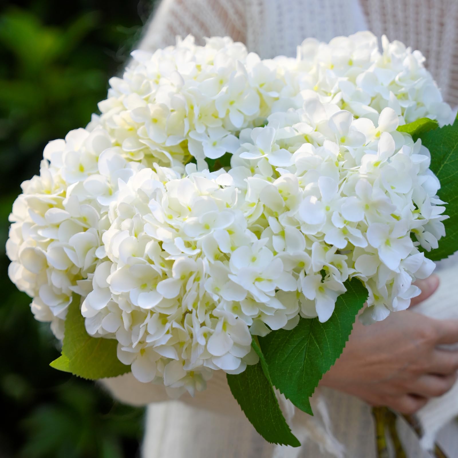 Mazzo di ortensie artificiali NAGOLD, gipsofila, astilbe, effetto secco