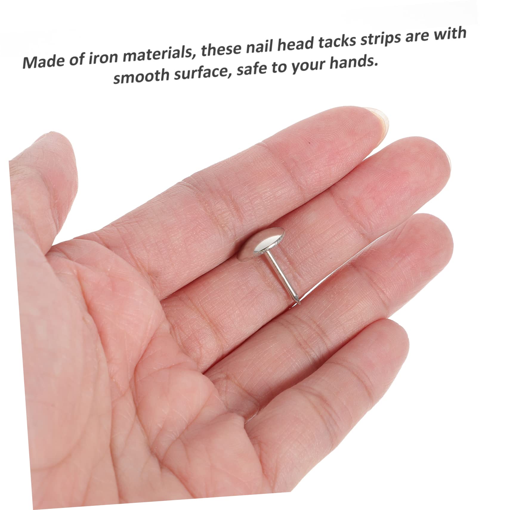DECHOUS Upholstery Tack Strip Decorative Nails for Furniture Tacks Iron Material Sofa Trim Nailhead Trims