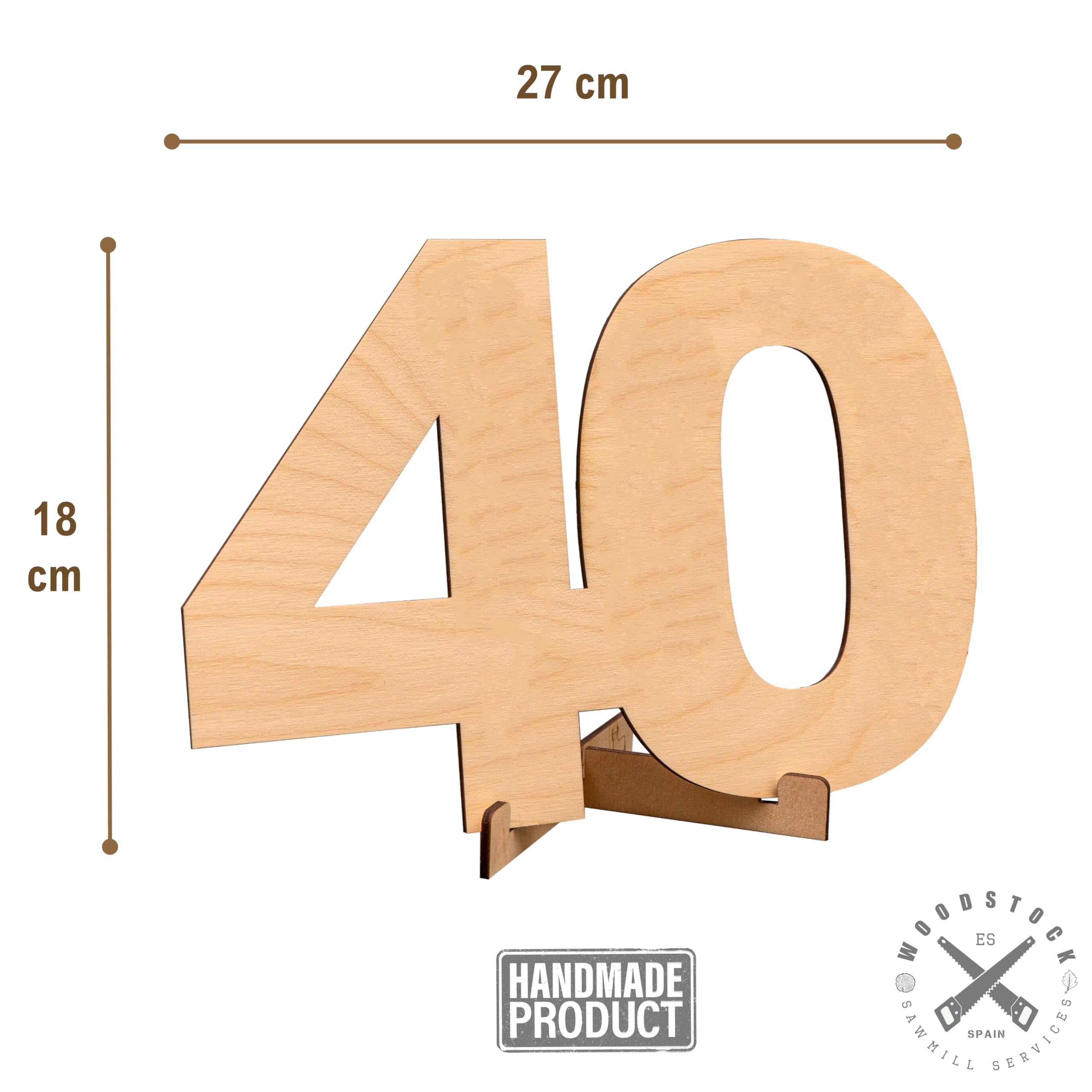 Biglietto 40° Compleanno Per Uomo – Design Con Moto, 127x178 Mm, Prodotto UK, Certificato FSC - 4