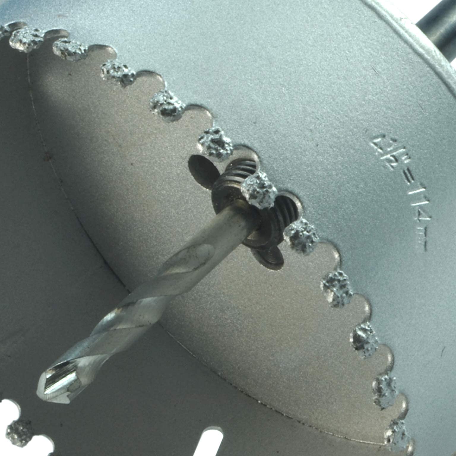 Wiertło do otworów z węglików spiekanych, 10 cm, wiertło do otworów do betonu, suszarka, odpowietrznik i płyty gipsowo-kartonowe, 10 cm Otwornica do zabudowy 10,5 cm, węglik spiekany, do sztukaterii,