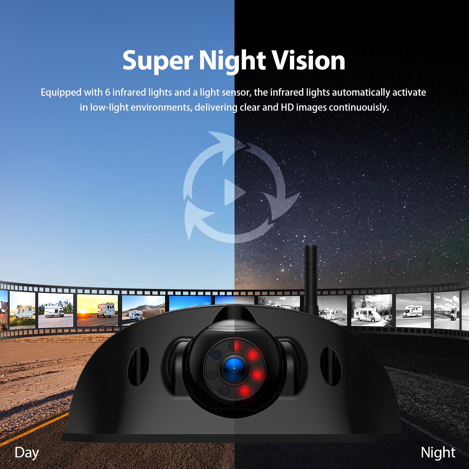 ZC-RVN11N バックカメラ 380TVL IP68 ZC-RVN11N バックカメラ 380TVL