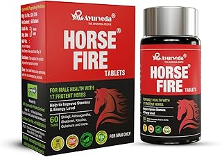 Horse Fire Tablets for Men| Ayurvedic Medicine - For Stamina, Muscle Growth, Immunity &amp; Overall Wellbeing| Horse Fire Tabl...
