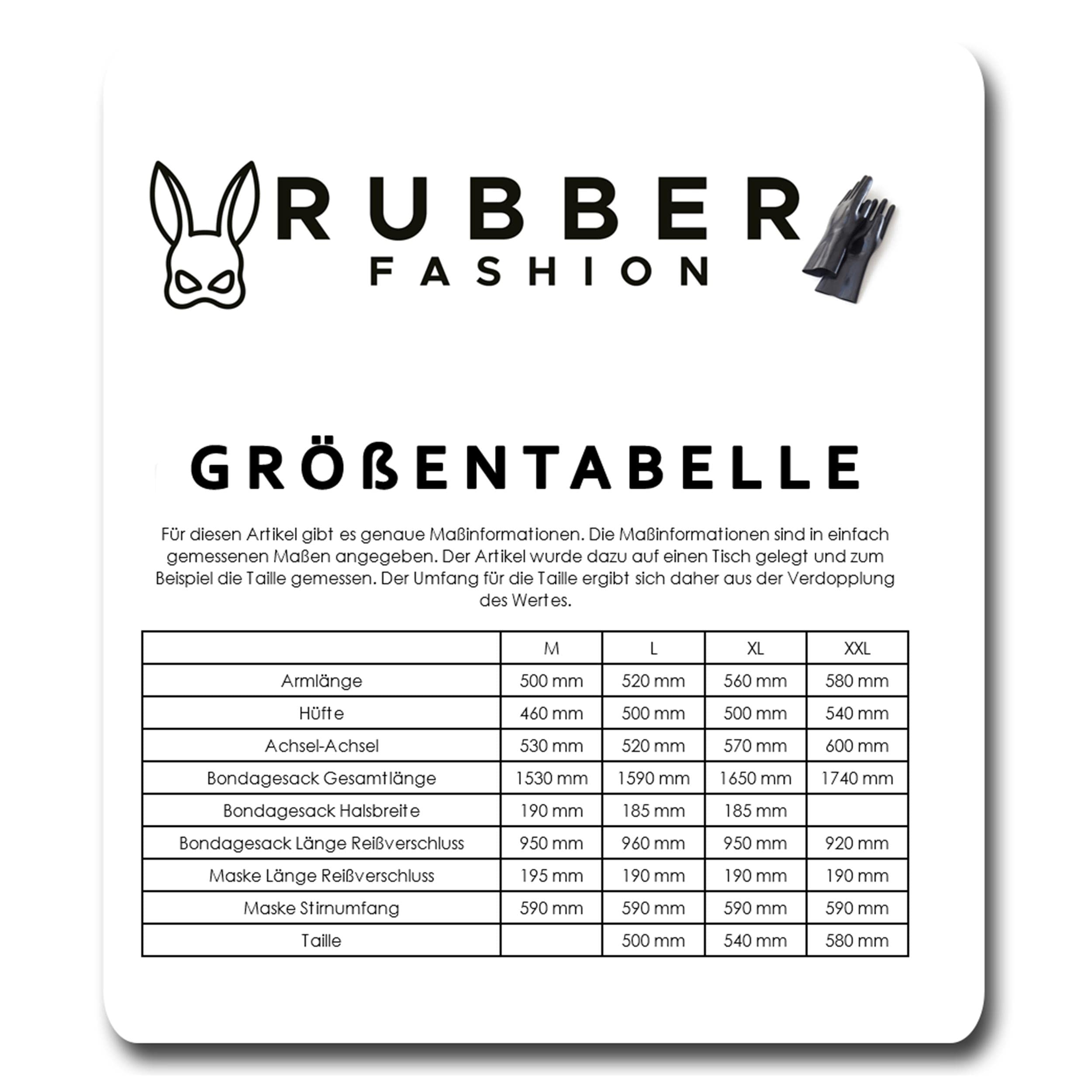 Rubberfashion Bolsa de Bondage Brillante Extremo Saco de Dormir - Brillo Bondage bodybag Saco de Dormir con Cremallera Frontal de Brazos Saco de Sauna para Hombres y Mujeres. Wetlook Negro L