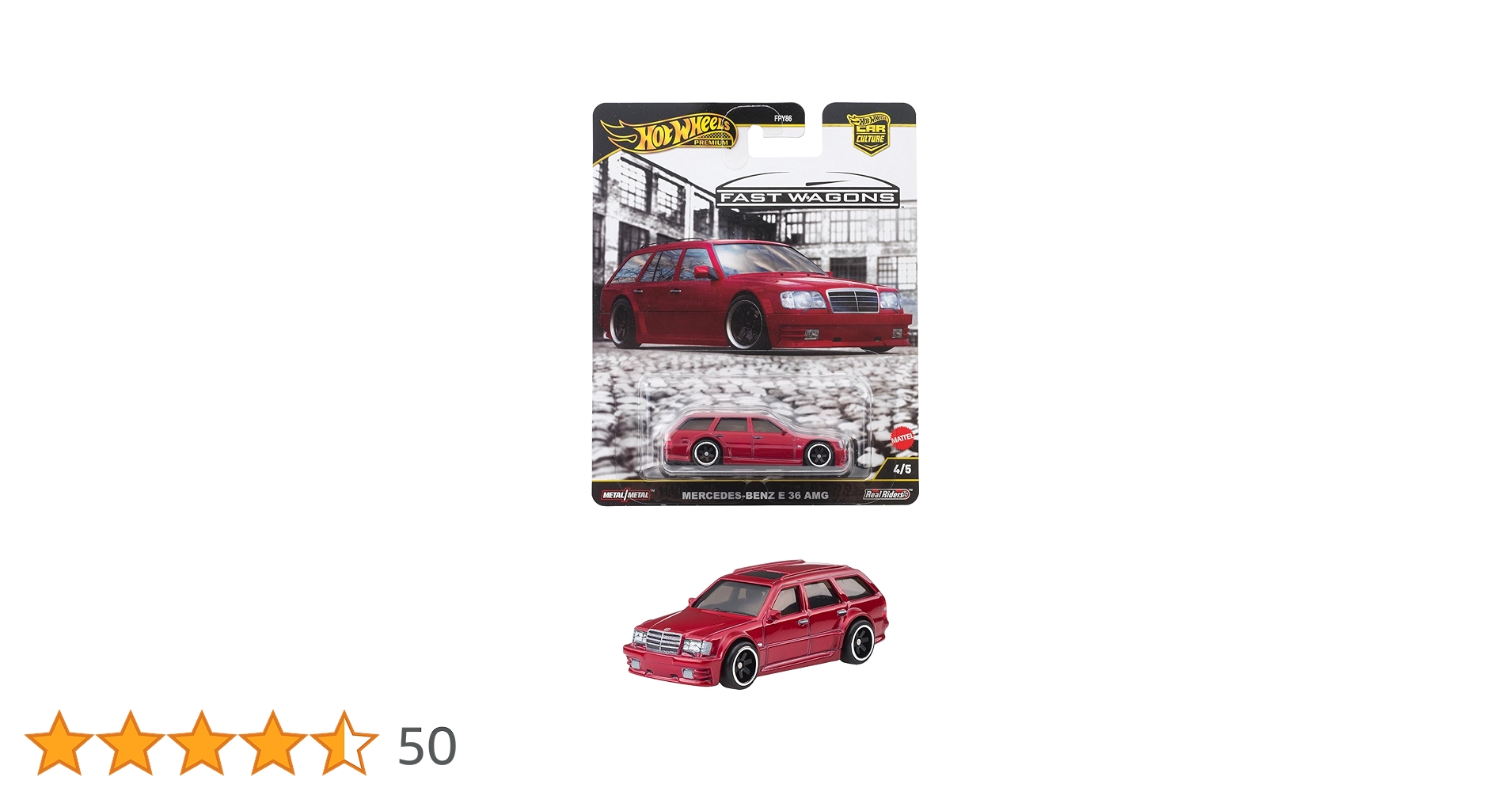 新品全５種　ホットウィール カーカルチャー ファスト ワゴン メルセデスベンツ他 新品全5種 ホットウィール カーカルチャー ファスト ワゴン