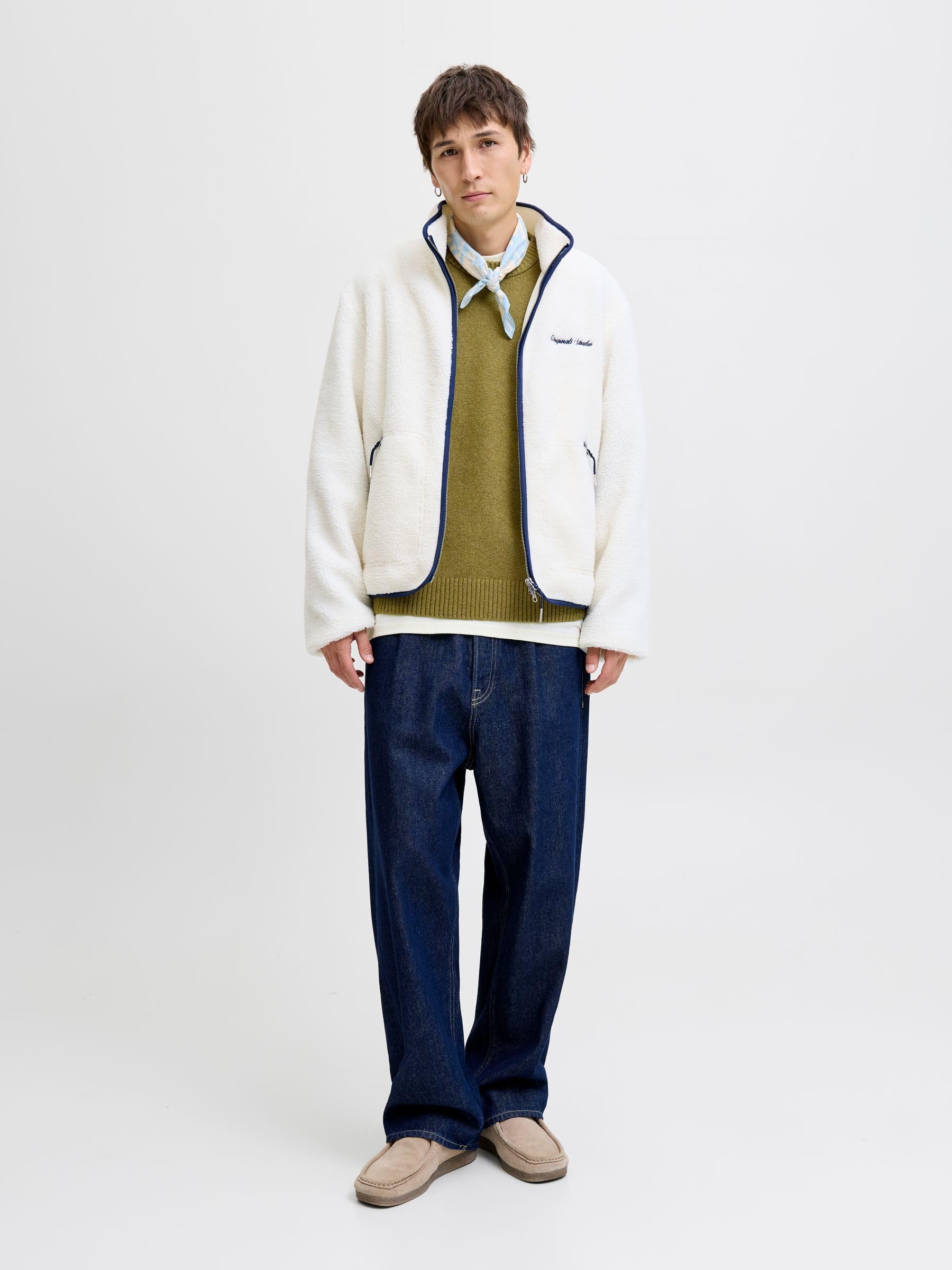 JACK & JONES Jornorrebro Knit Crew Neck Sn