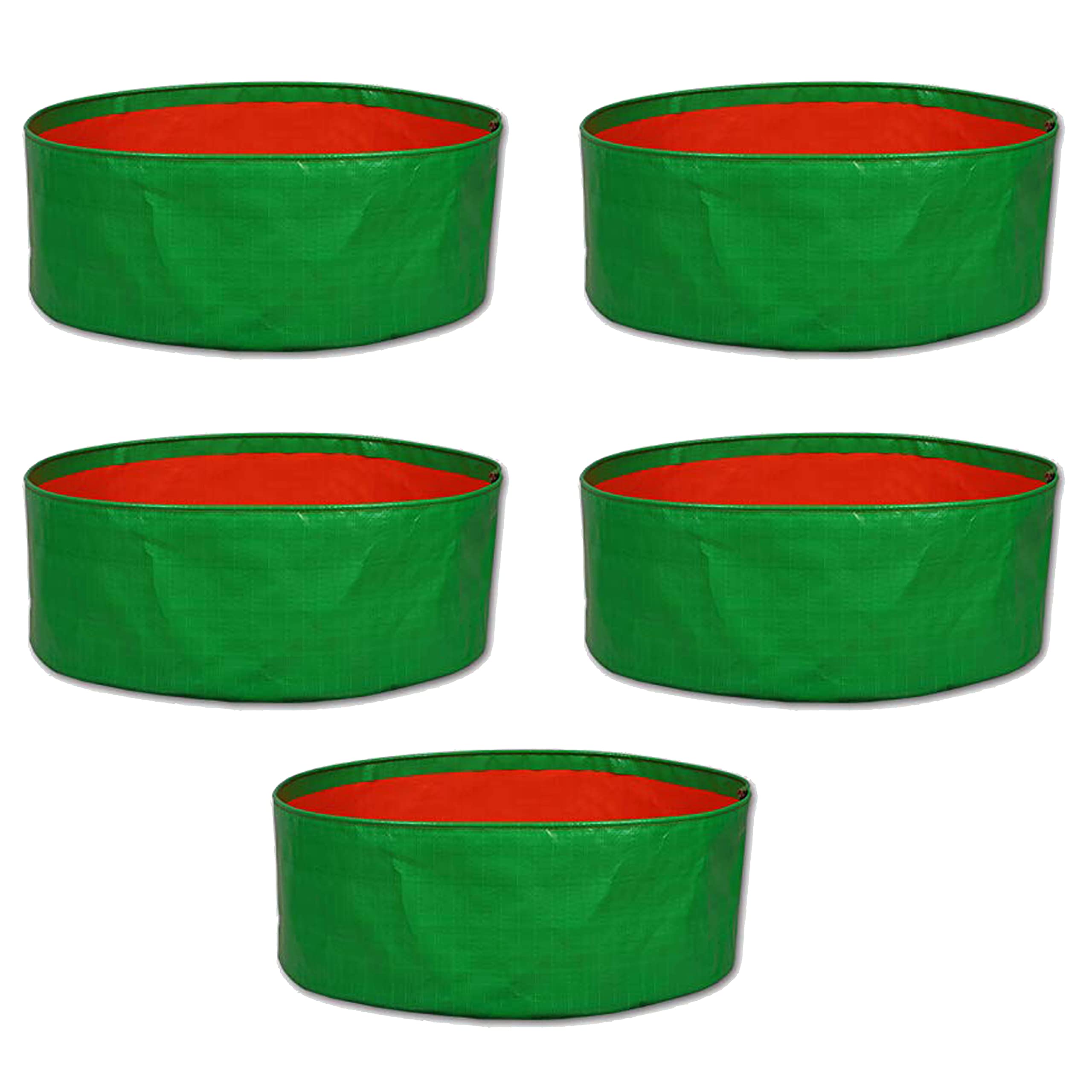 WNE Jaliwale hdpe Grow Bags for Terrace Gardening, Grow Bags for Leafy Vegetables - Grow Bags 15x6 inch Pack of 5 (B0B2RV8KQ6) Amazon Price History, Amazon Price Tracker