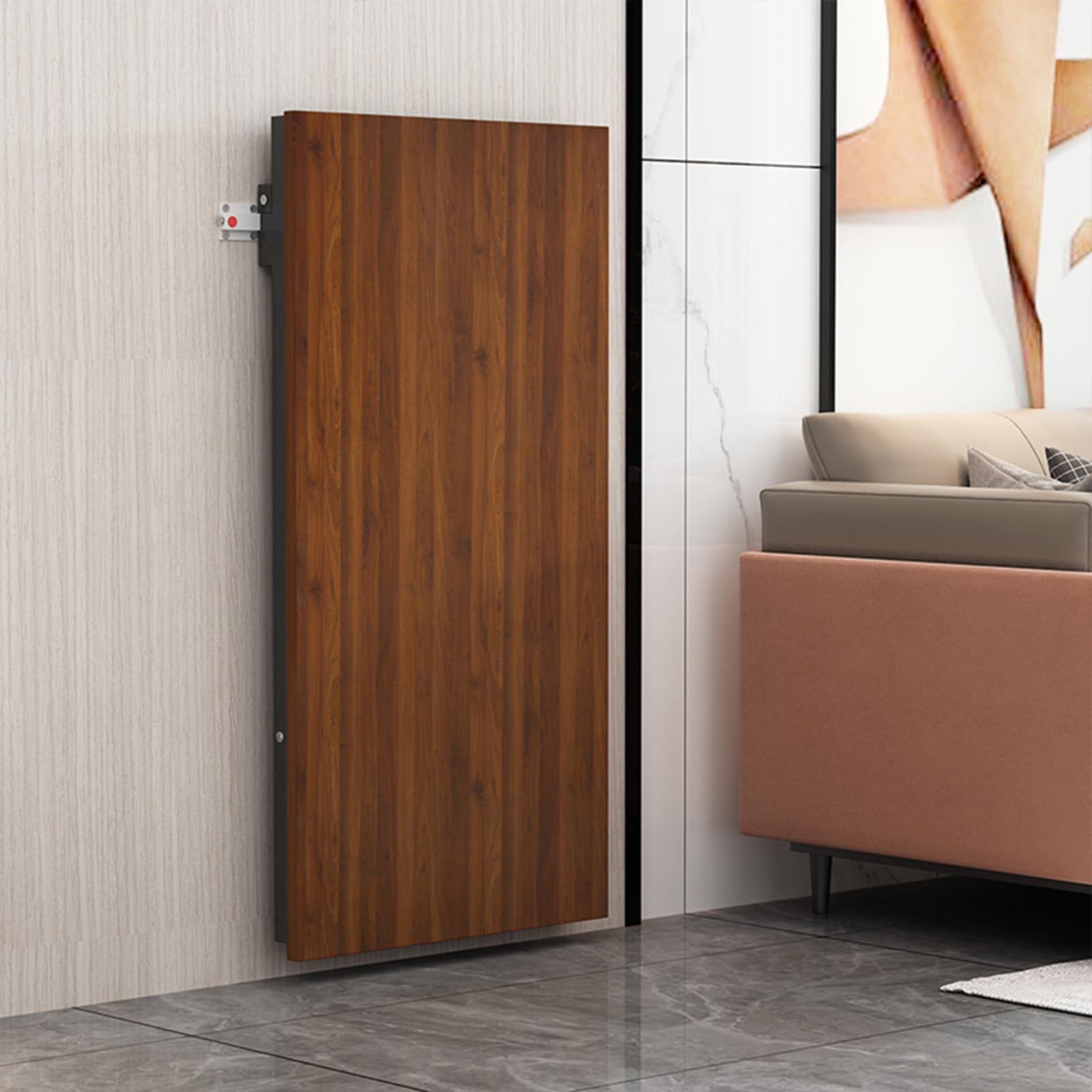 Wandklapptisch für Küche, multifunktionaler faltbarer Wandtisch, platzsparend, 90 x 50 x 75 cm, Schreibtisch für Zuhause und Büro, kompaktes und vielseitiges Design