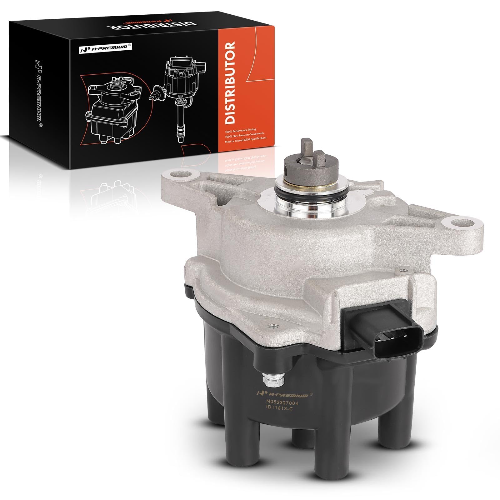 A-Premium Electronic Distributor V6 3.0L - Compatible with Honda Accord 1998-1999 & Acura CL 1997-1999