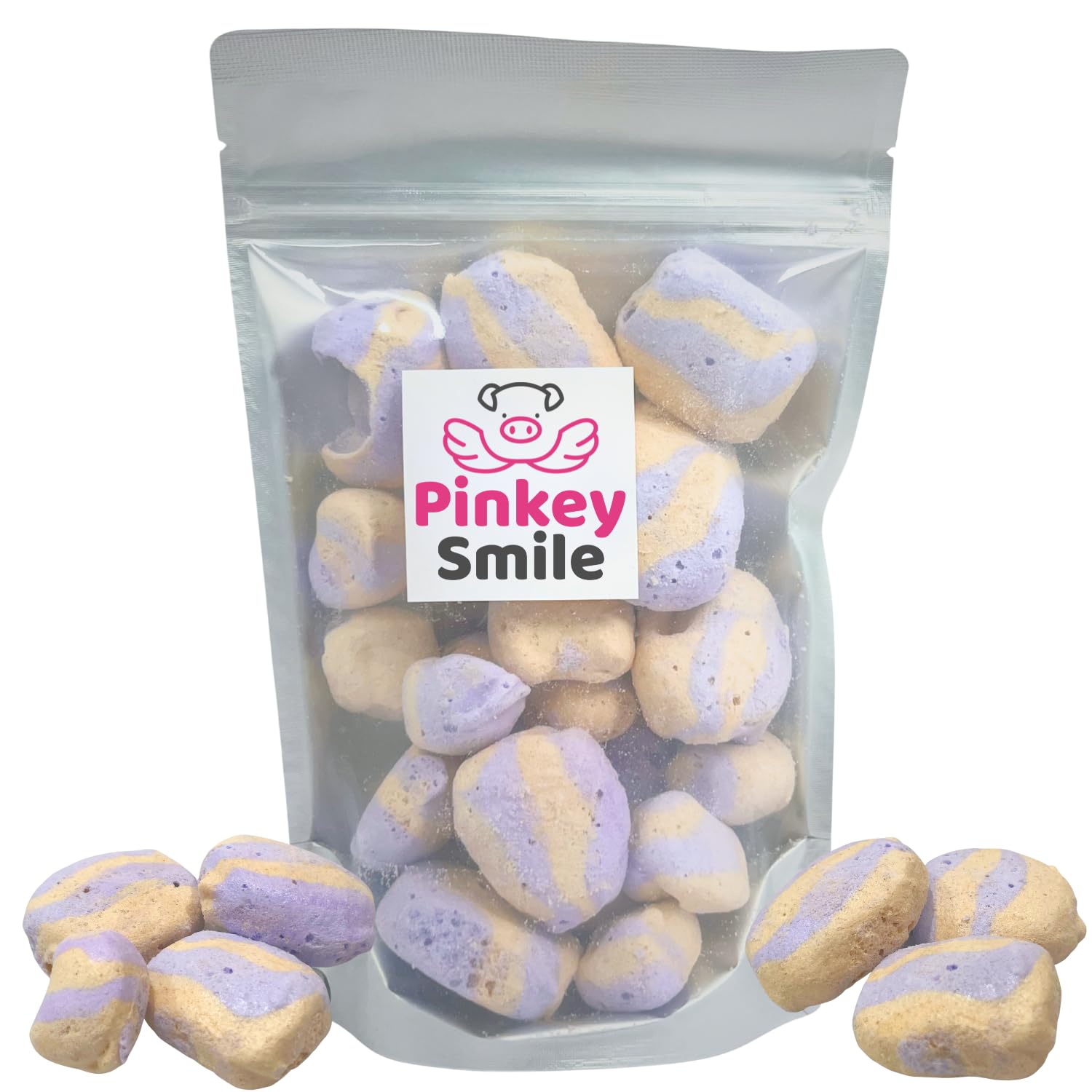 Berry Crumble Flavored Freeze-Dried Taffy 2 oz – Crunchy & Airy Snack – Bite-Size Pieces – Ships in Box – Bold Taste & Light Texture