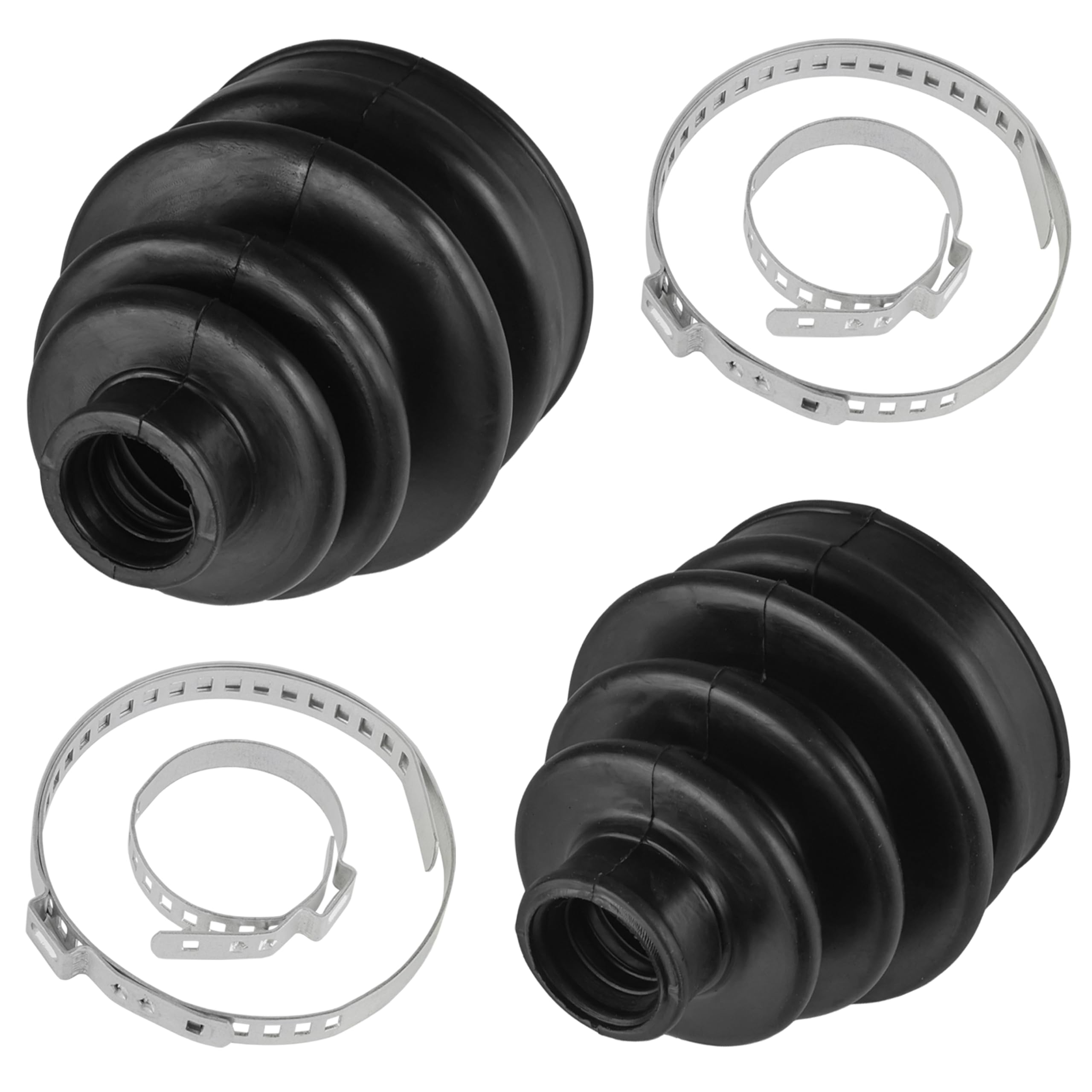 Amazon.com: Caltric Front Axle Inner Outer Cv Boot Kit Compatible