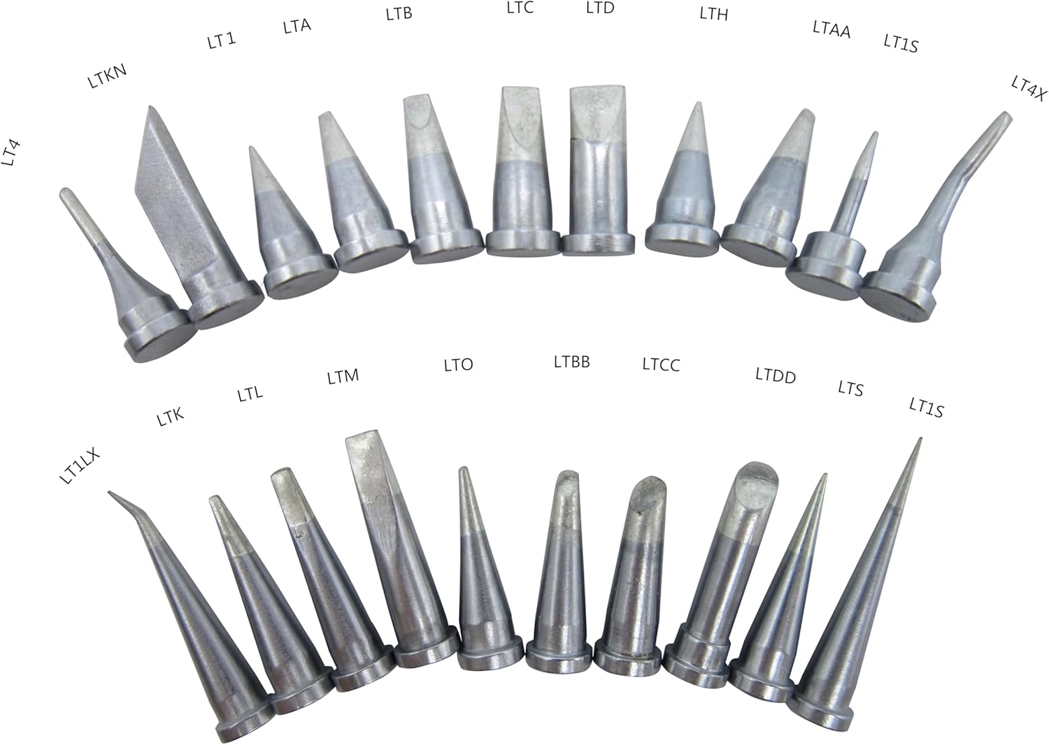 21 PCS LT Replacement Soldering Tips for WP80 WSP80 WSFP8 WD1000 WD2000 WSD81 WS81 WSF81D8 WS81D5 Solder Iron Handle Tip Soldering Tip