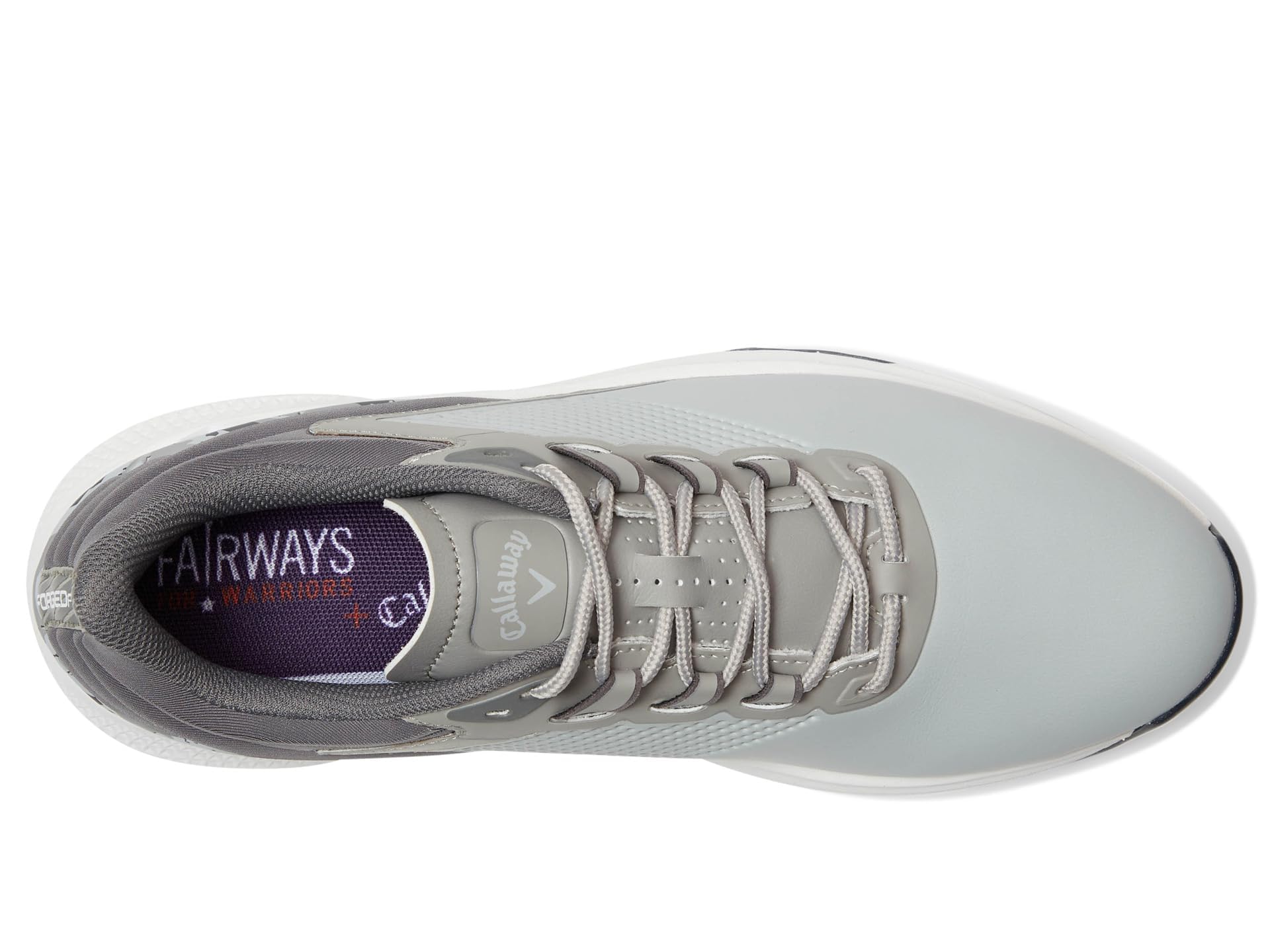 Callaway Men's Coronado v4 Golf Shoe, Grey/Charcoal, 13 Wide