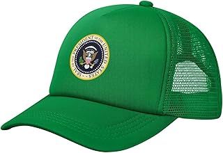 Presidential Seal United States Baseball Cap Canvas Mesh-Back Cap Black