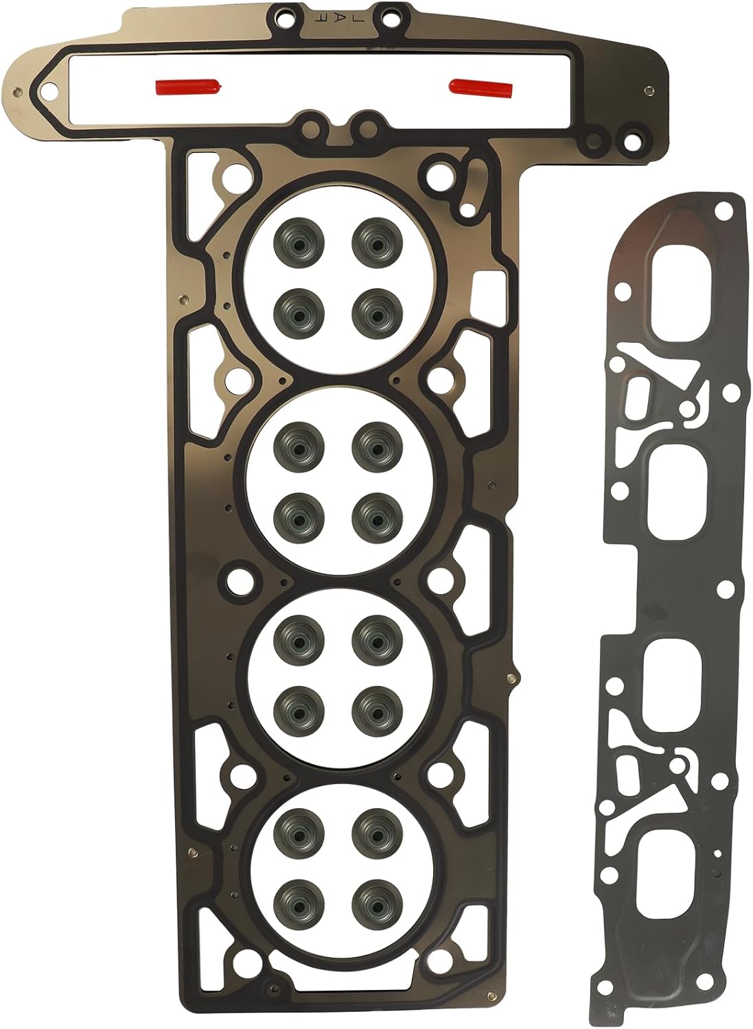 Engine Overhaul Piston Kit with Connecting Rod & Engine valves compatible with Chevrolet Equinox Regal Verano Buick LaCrosse GMC Terrain 2.4L 2010-2017 HS54874 HS26517PT