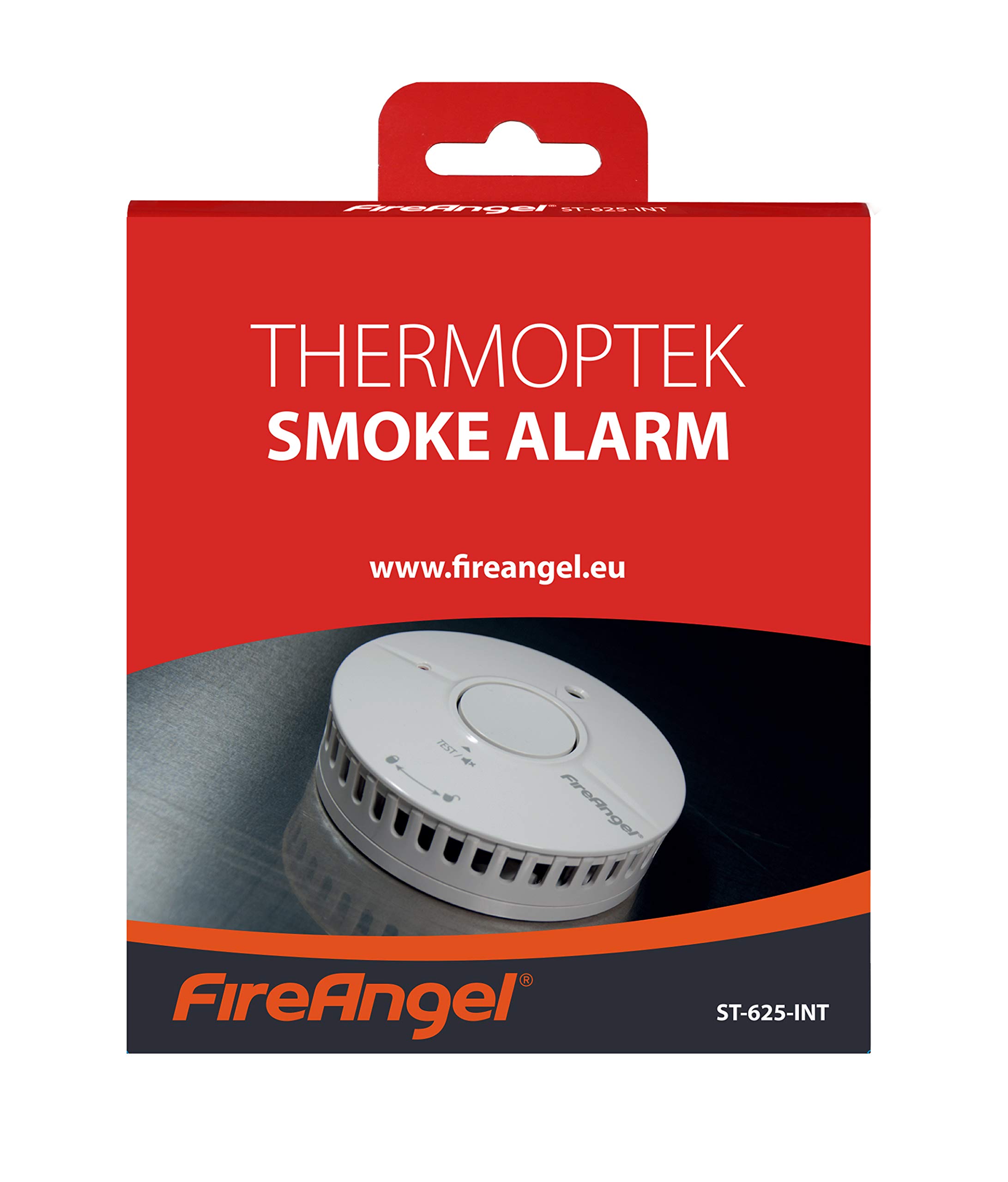 FireAngel ST-625 Rivelatore Di Fumo Thermoptek - Antifalso Toast Proof, Batteria 5 Anni Inclusa - 5