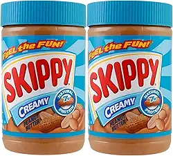 Manteiga Pasta de Amendoim Americana SKIPPY CREAMY Cremosa 2 Unidades 462g cada