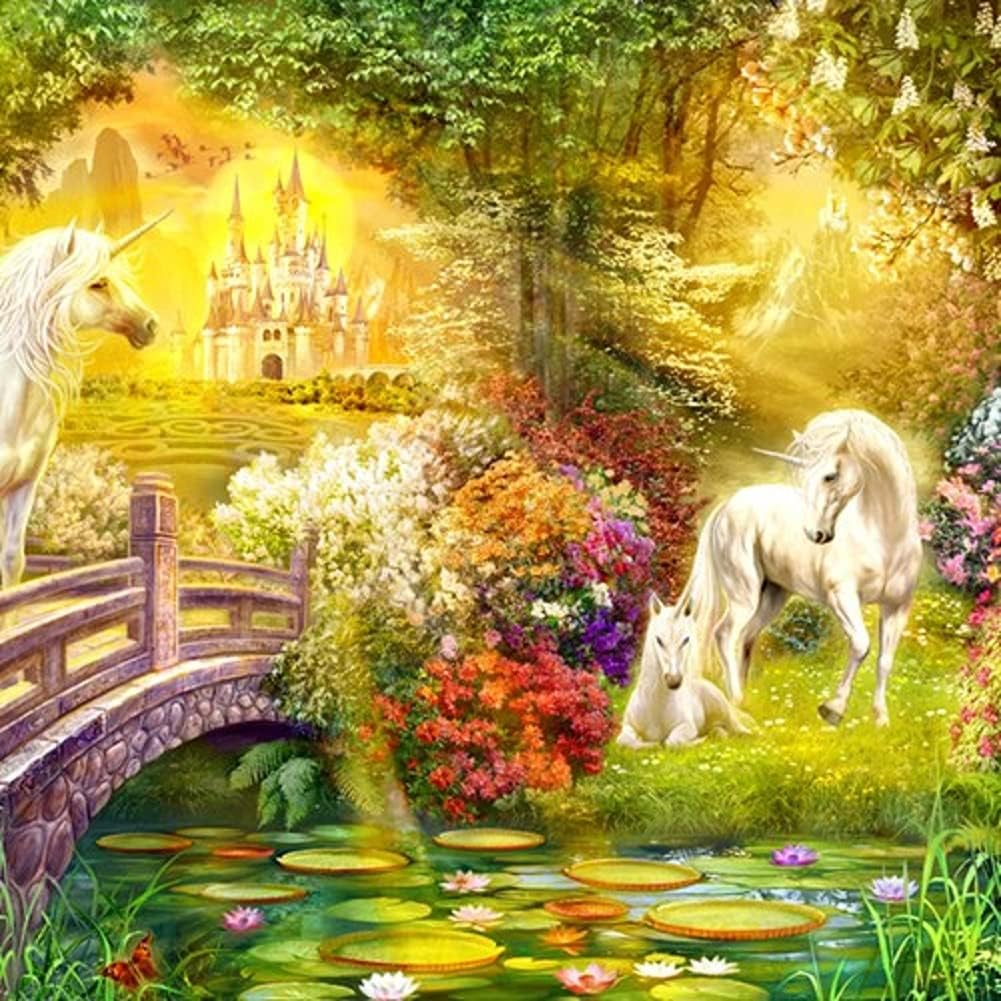 Chamberart 1000 Piece Premium Jigsaw Puzzles The Pond Above The Unicorn A-1121 By Jan Patrik Krasny