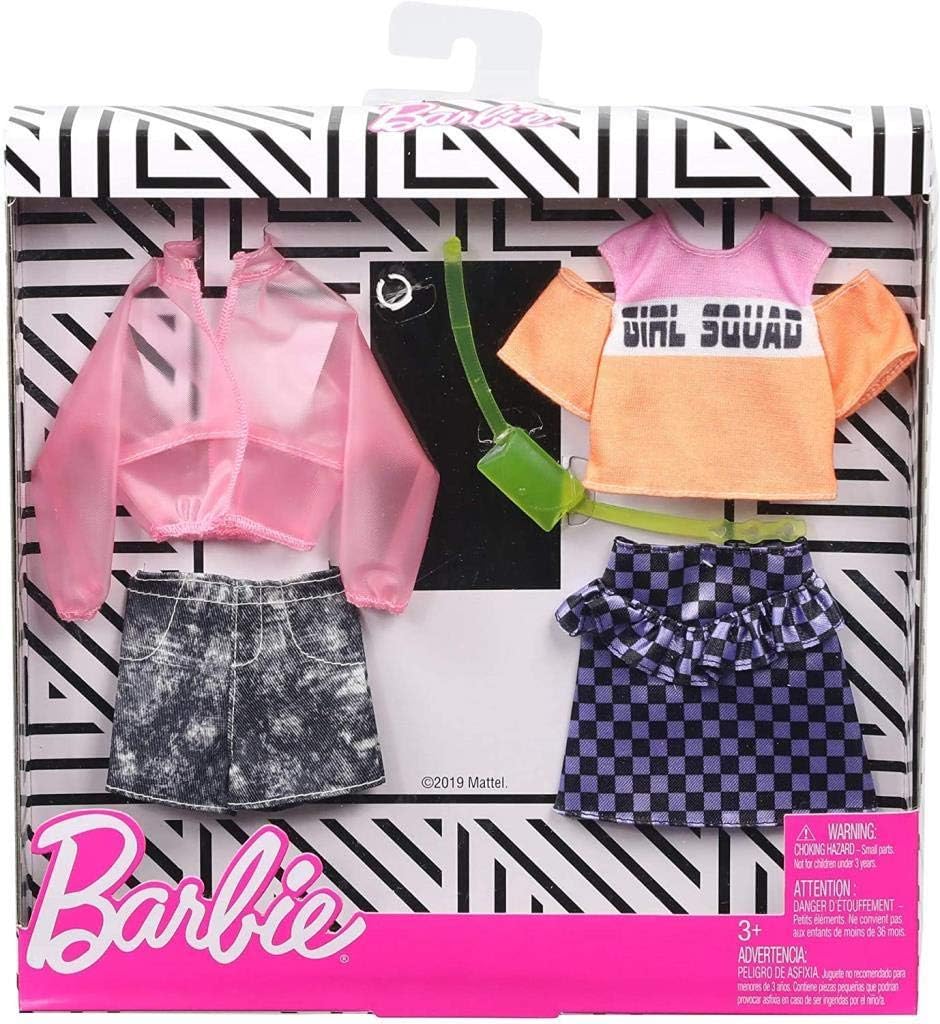Barbie Clothes - 2 Outfits and 2 Accessories Doll, 3